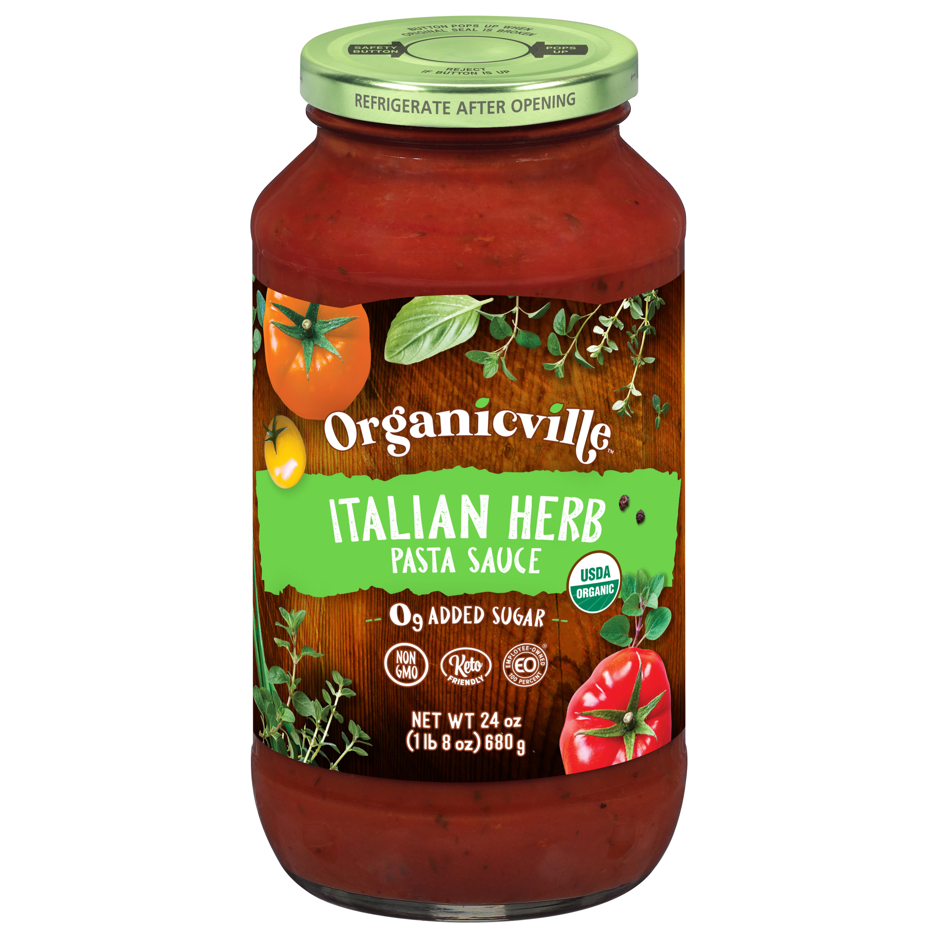 Organicville Italian Herb Pasta Sauce