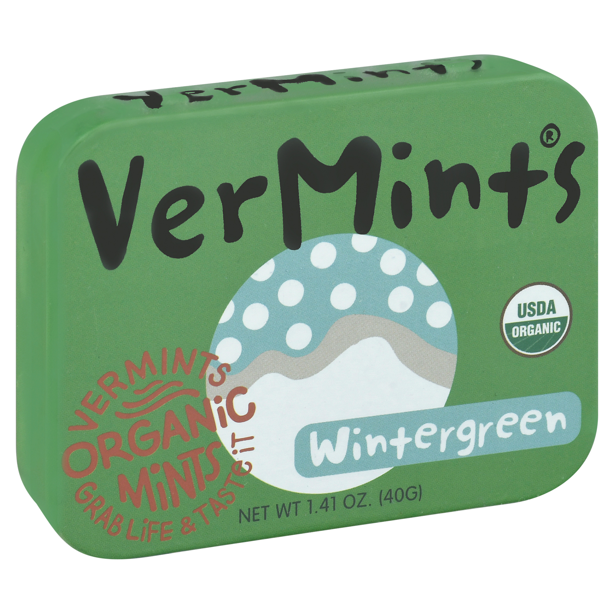 VerMints Organic Wintergreen Mints