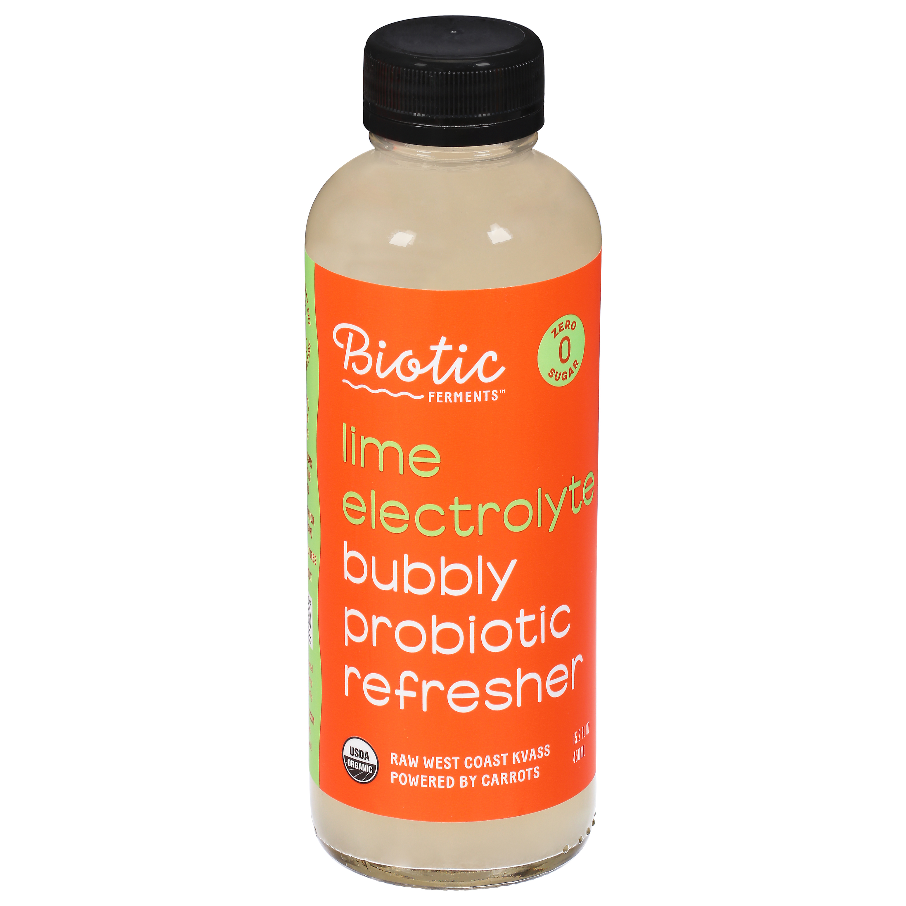 Biotic Ferments Raw Organic Lime Electrolyte Kvass