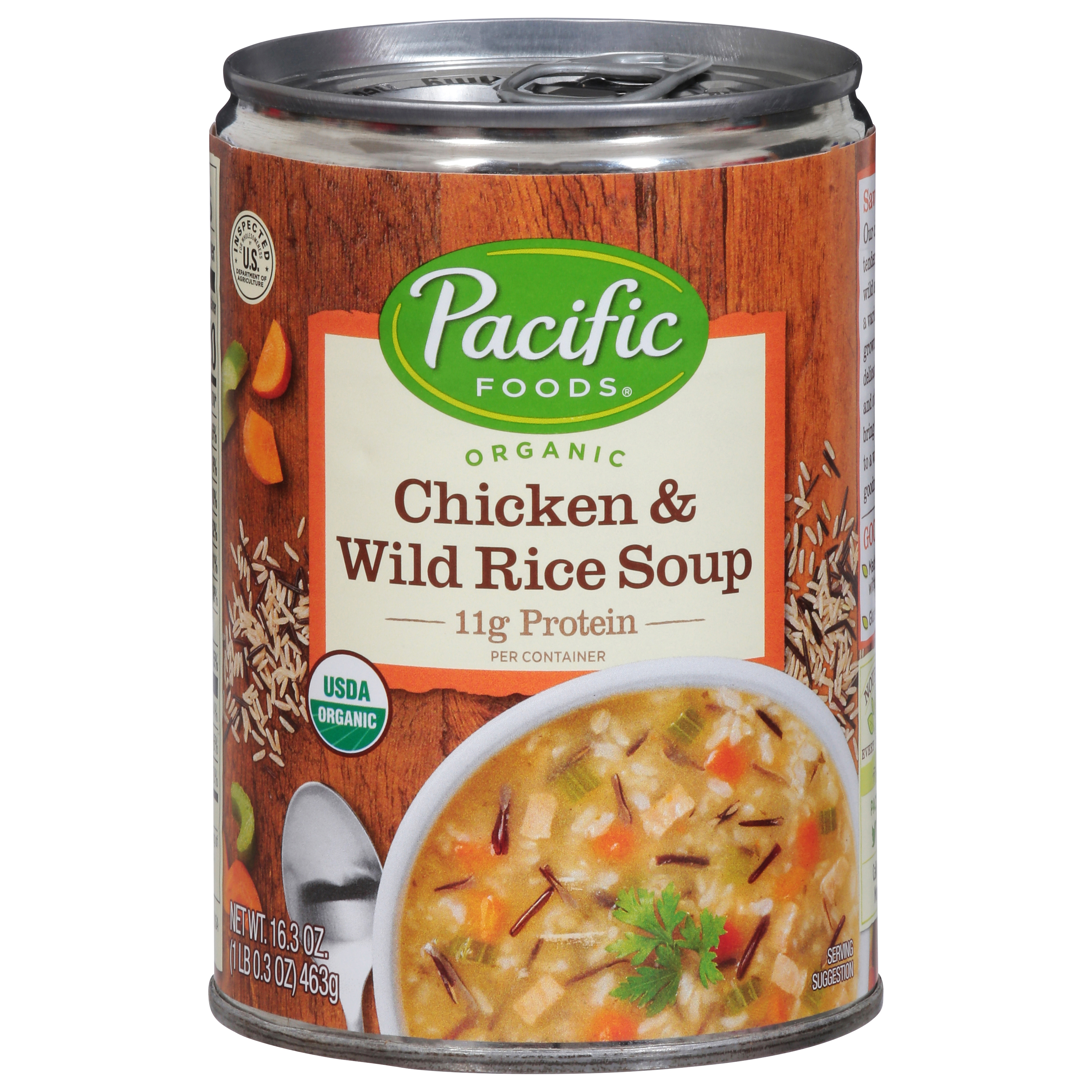 Pacific Foods Organic Chicken & Wild Rice Soup