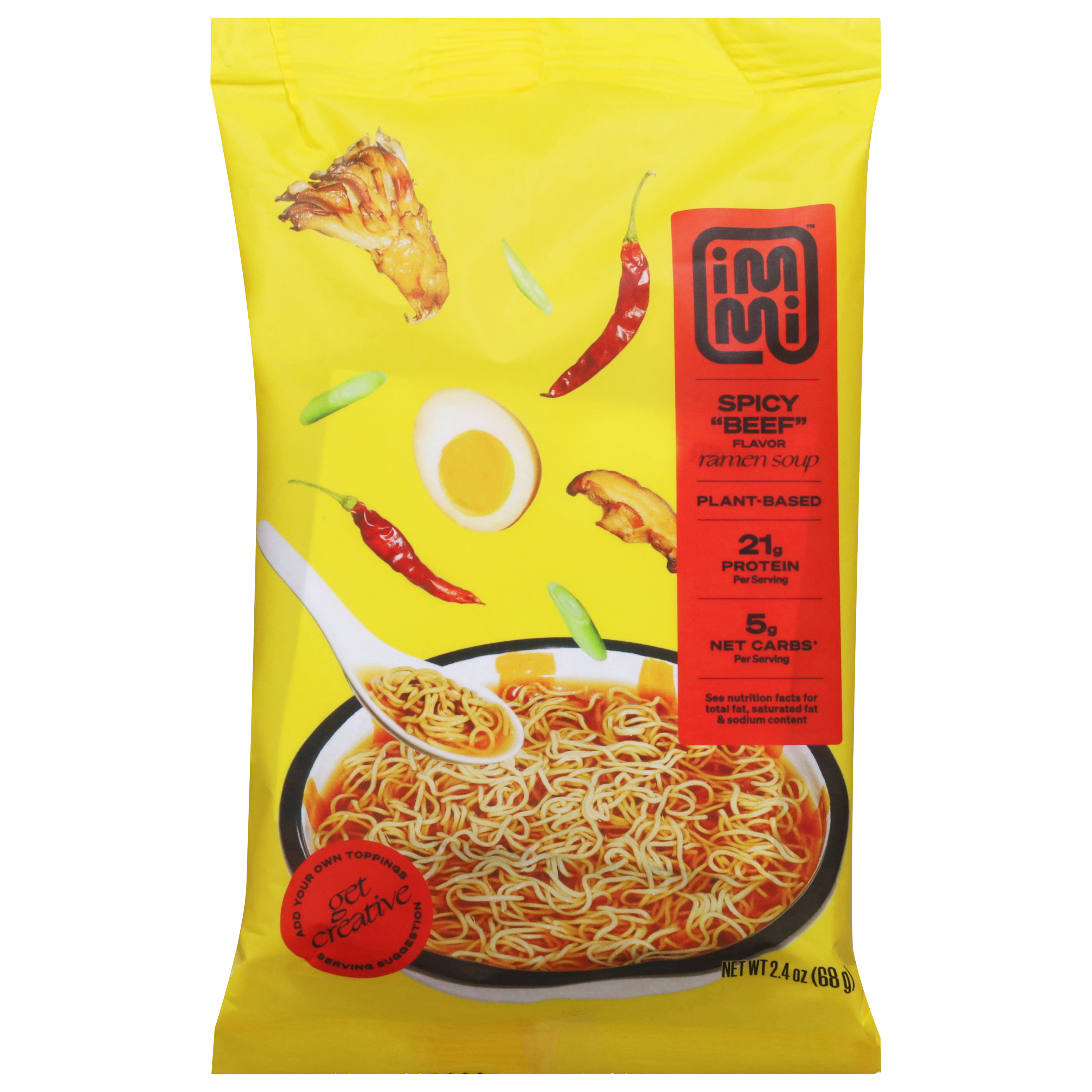 Immi Spicy Beef Ramen Soup