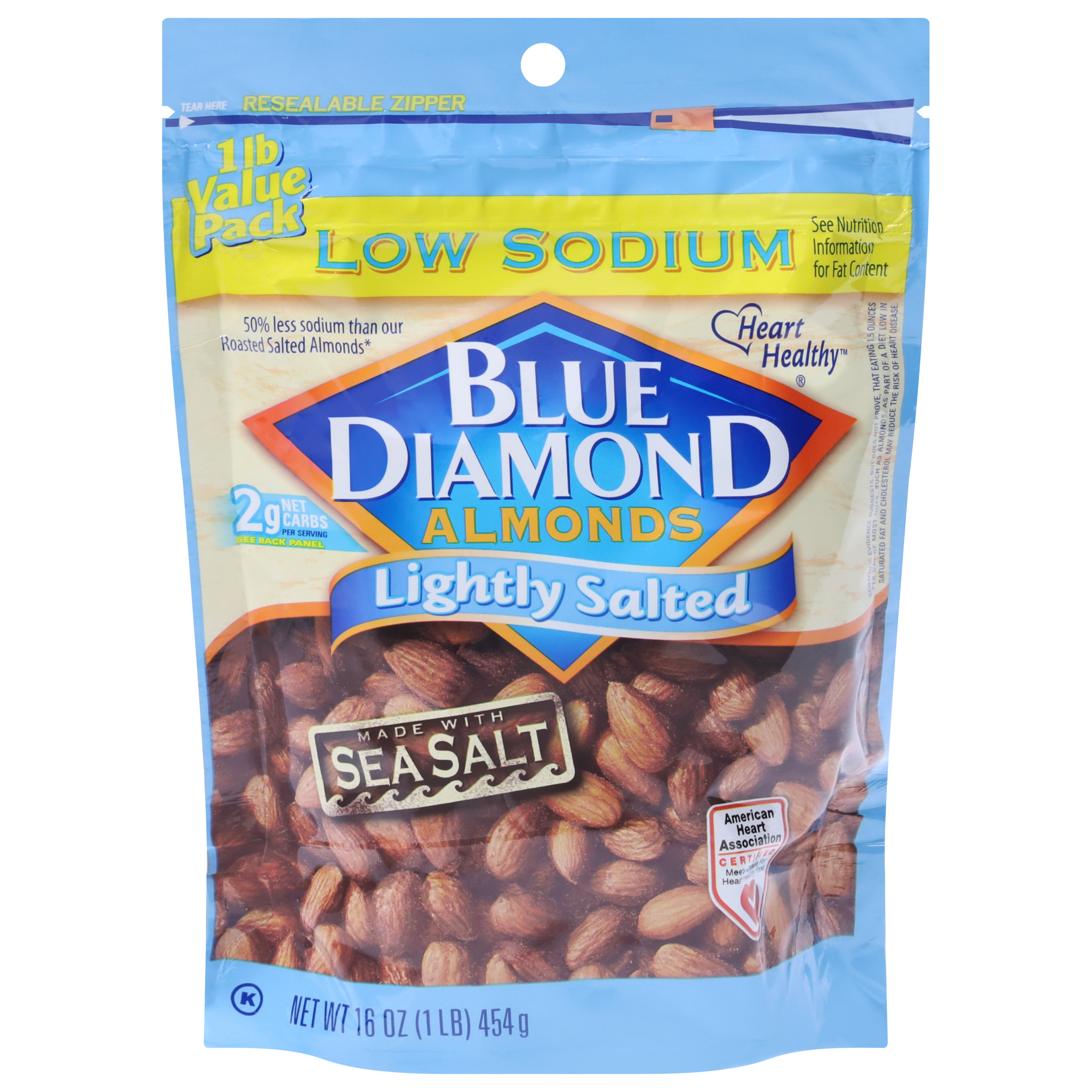 Blue Diamond Lightly Salted