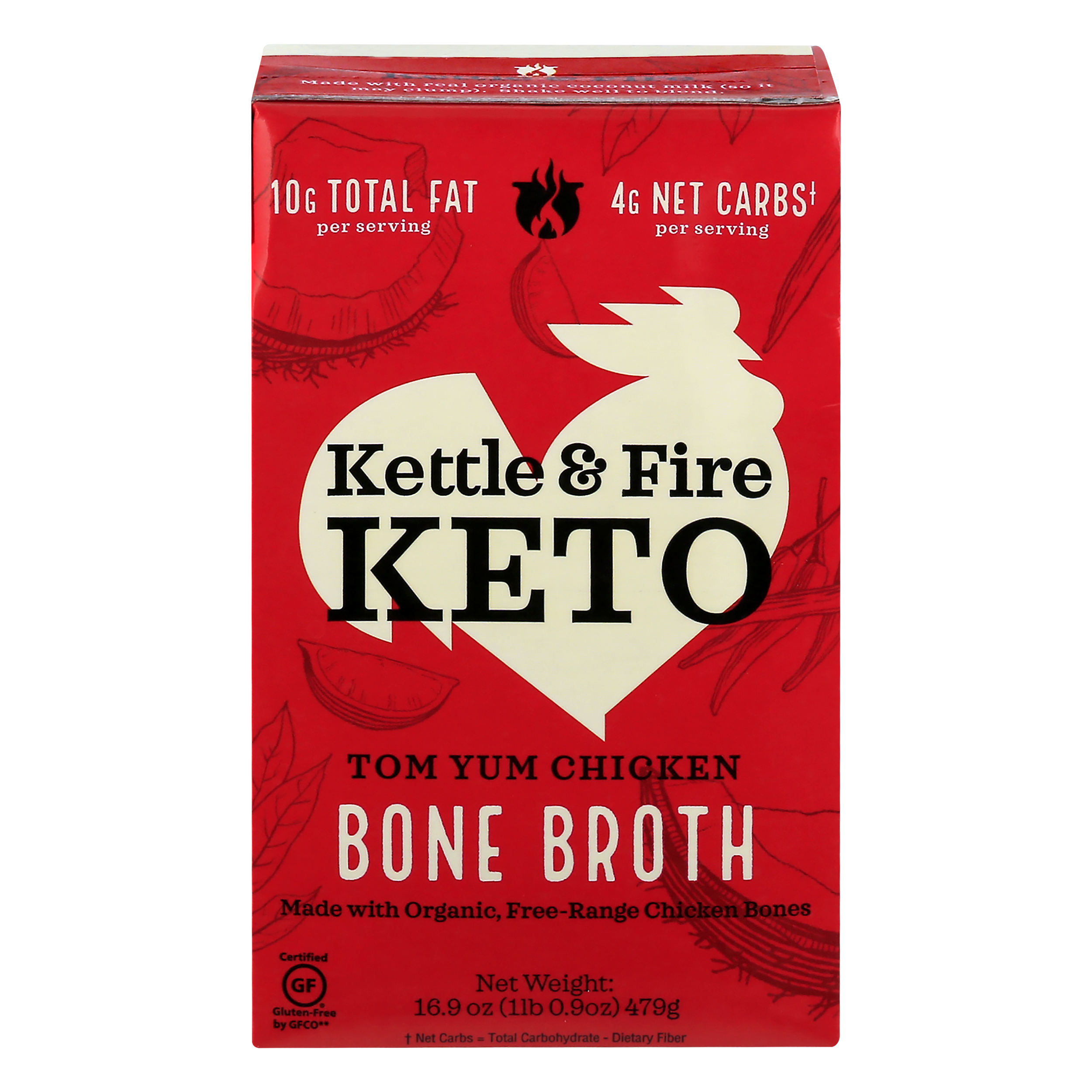 Kettle & Fire Keto Tom Yum Chicken Bone Broth