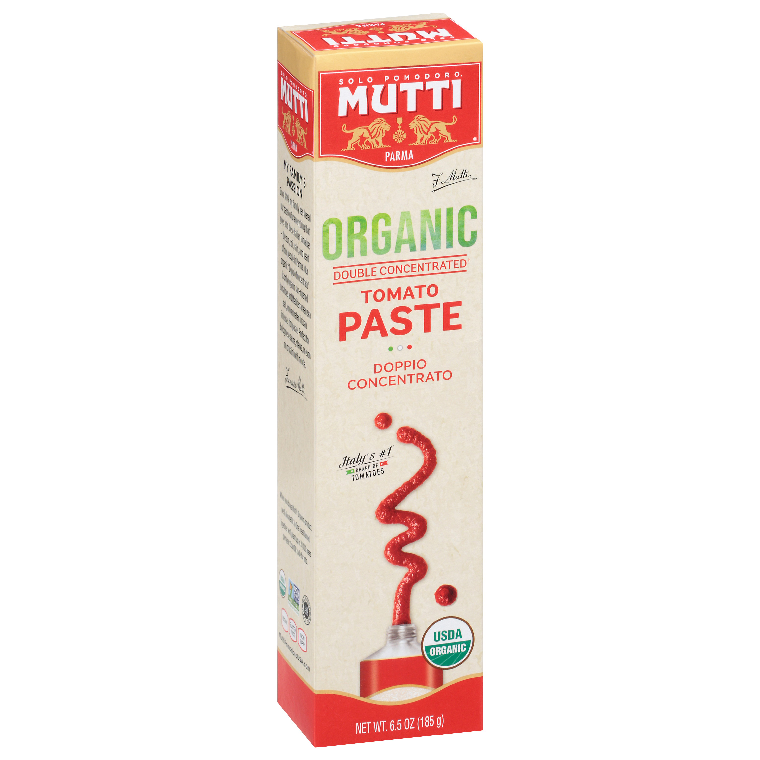 Mutti Organic Double Concentrated Tomato Paste