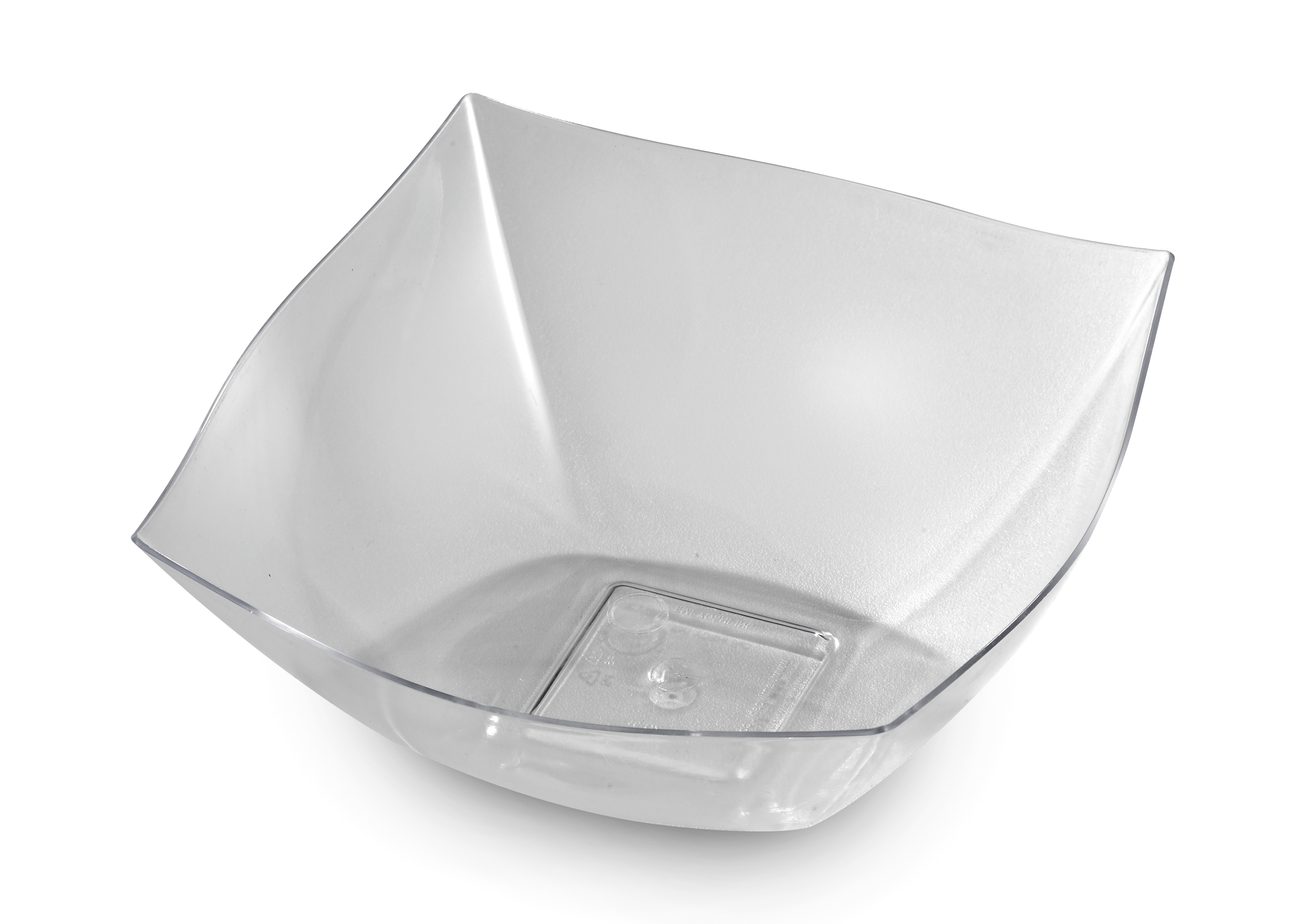 EMI-SB16C 16oz CLEAR SQ BOWL 48/CS