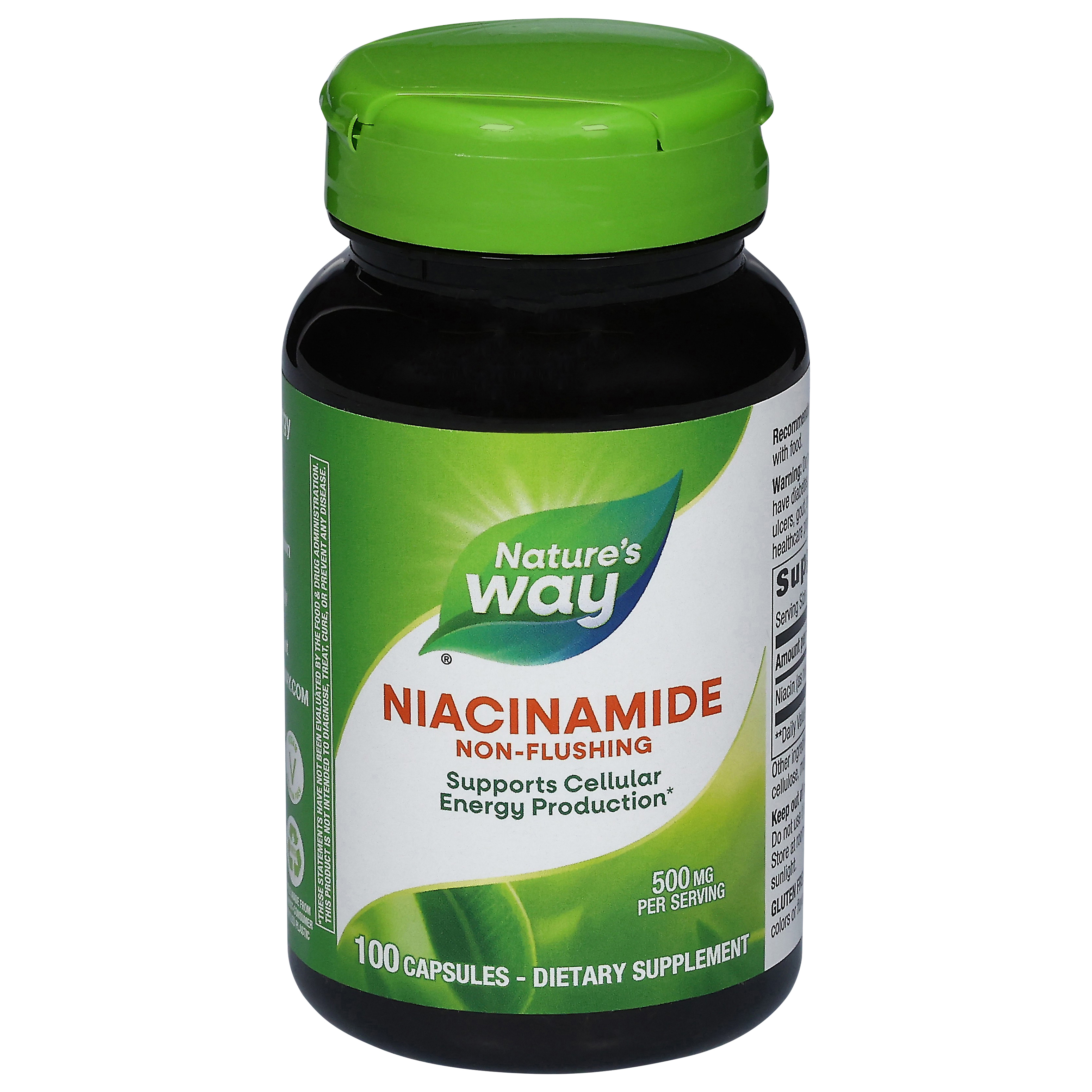 Nature's Way 500 mg Non-Flushing Niacinamide 100 Capsules
