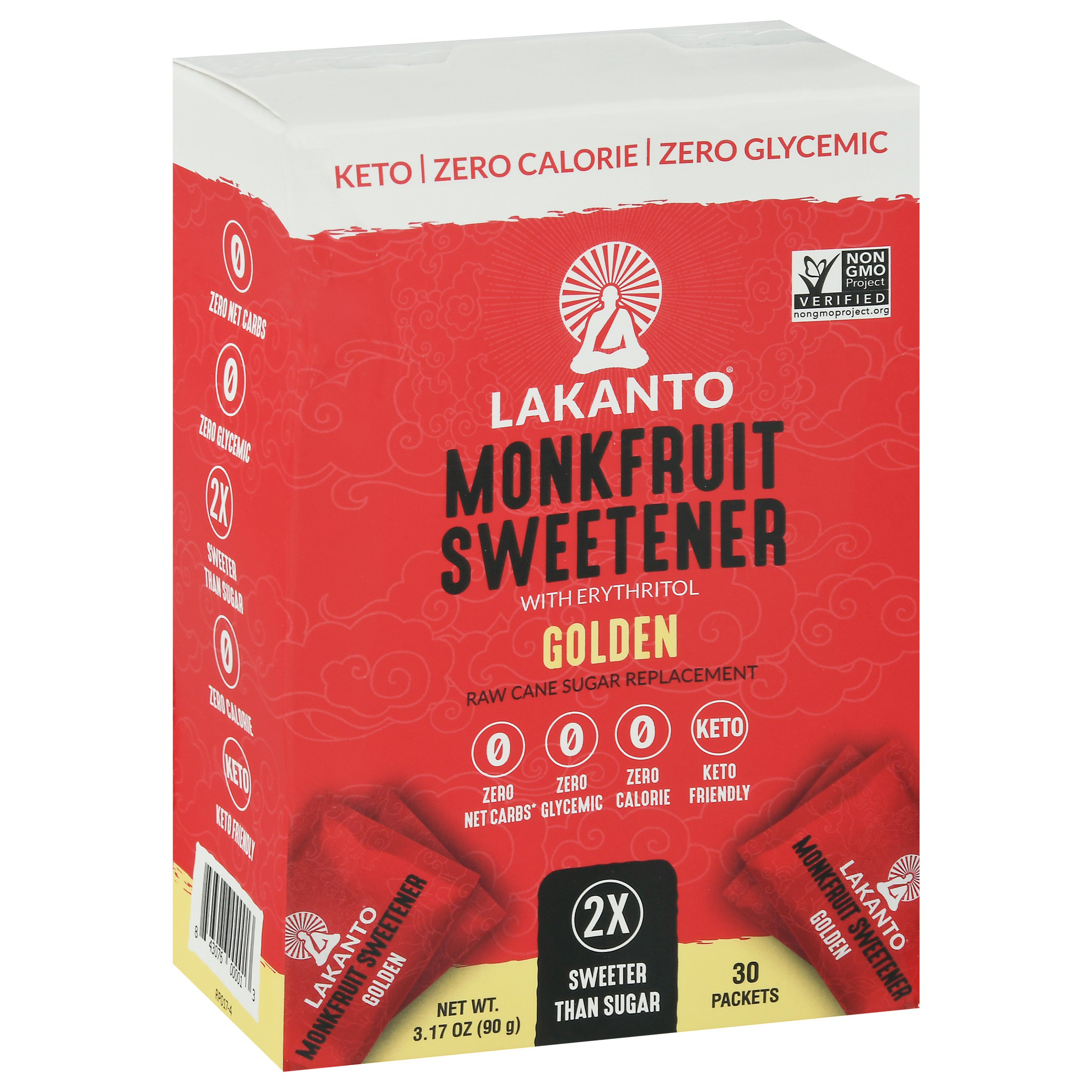 Lakanto Golden Monkfruit Sweetener with Erythritol