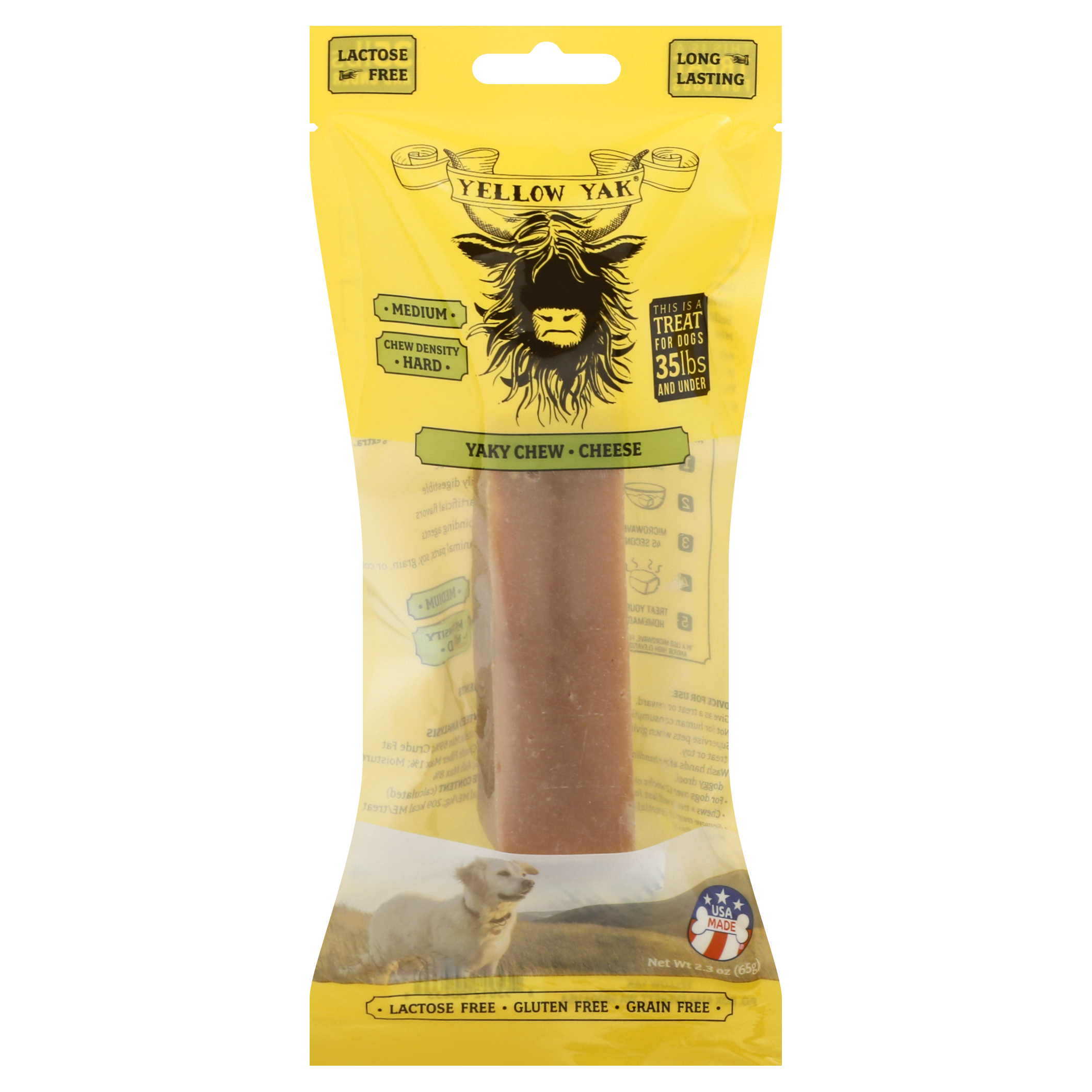 Yellow Yak Medium Cheese Yaky Chew