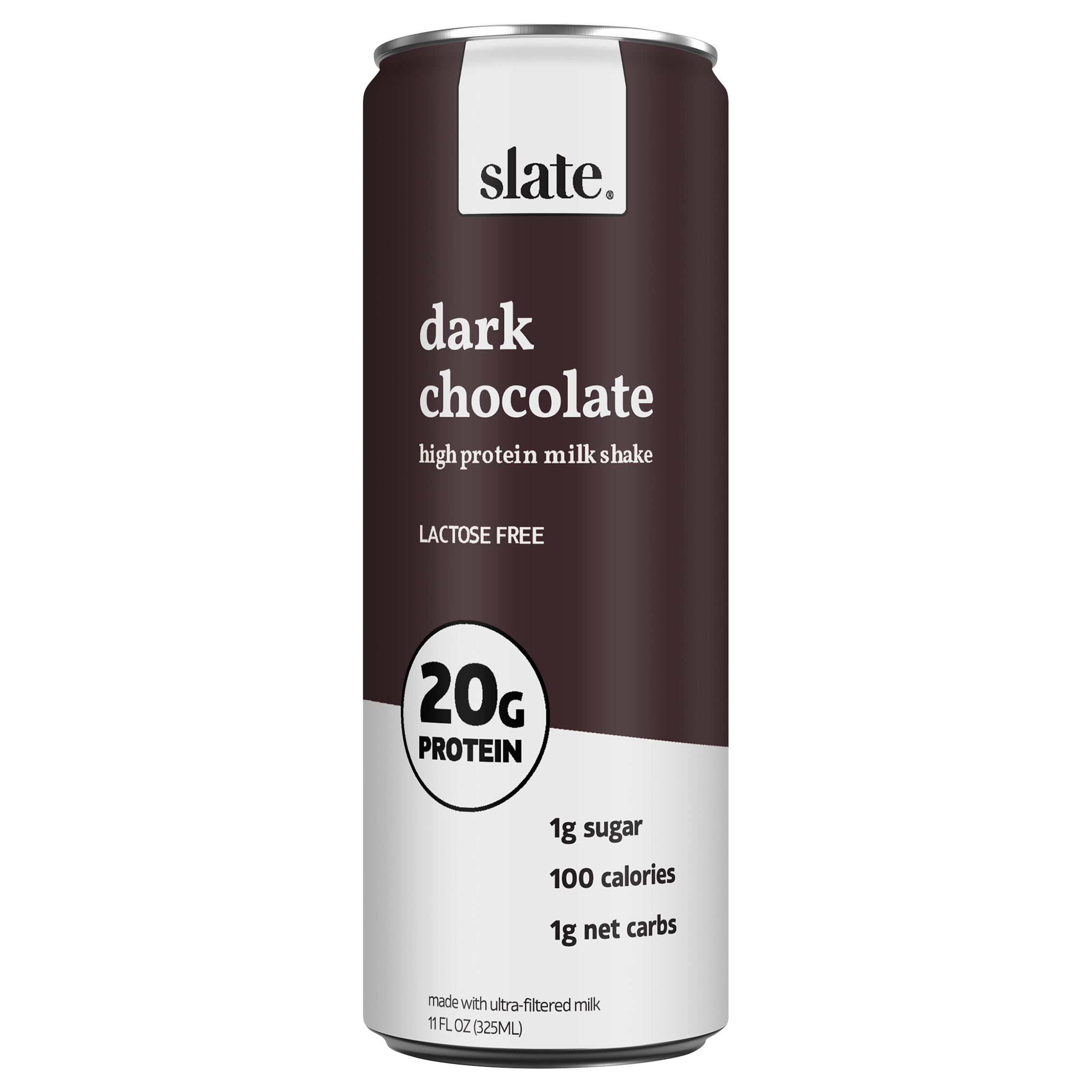Slate Dark Chocolate High Protein Milk Shake