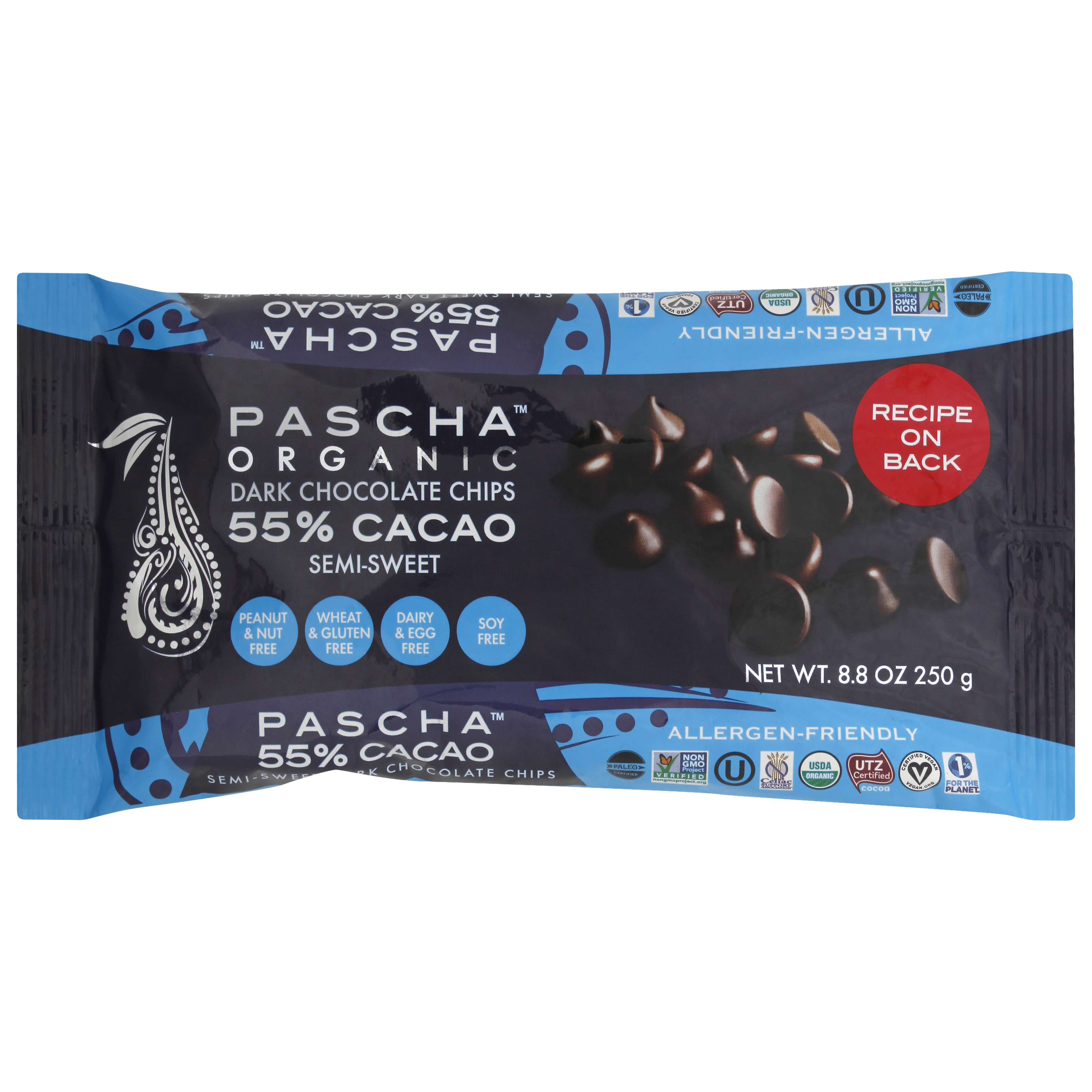 Pascha Dark Chocolate Chips