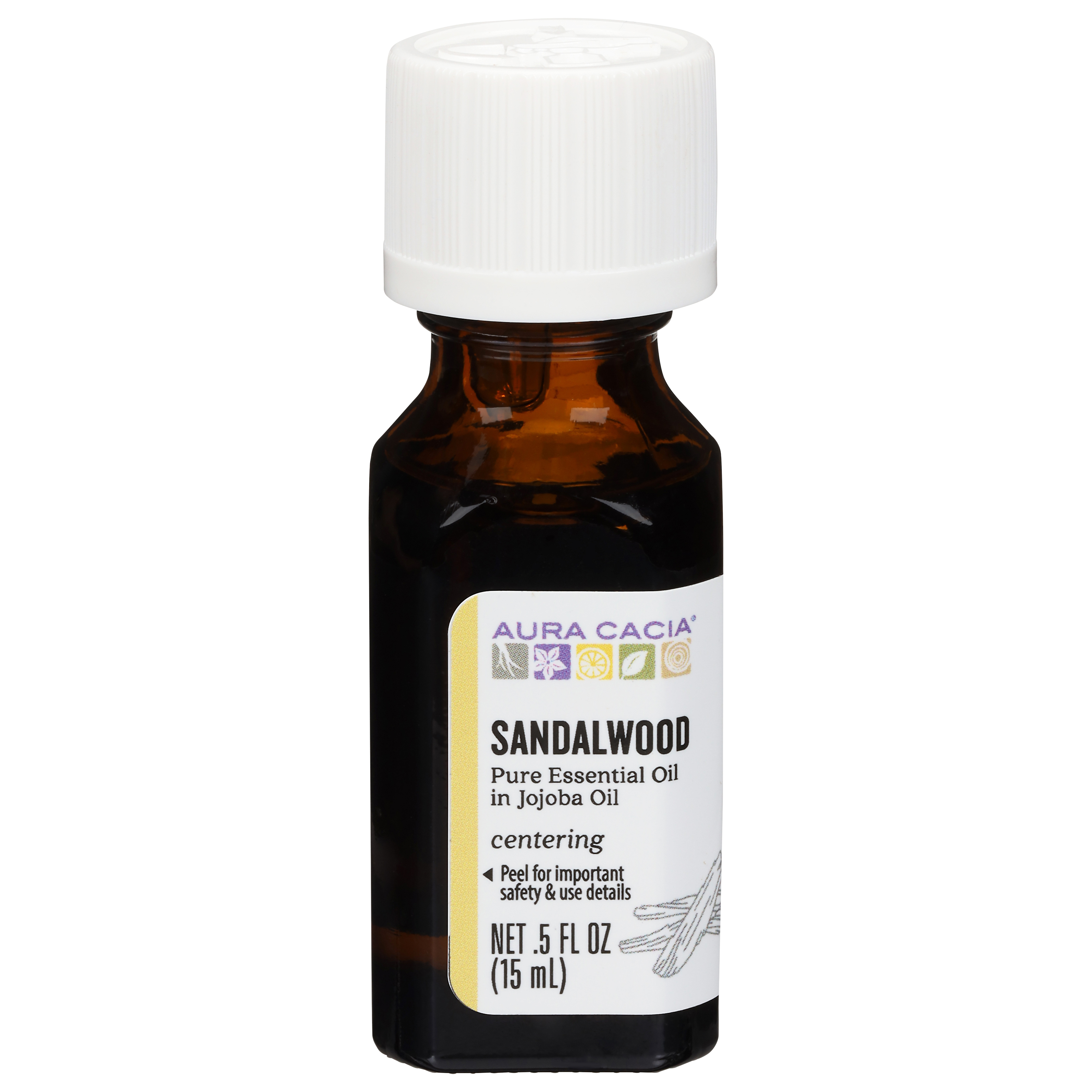 Aura Cacia Centering in Jojoba Oil Sandalwood Pure Essential Oil
