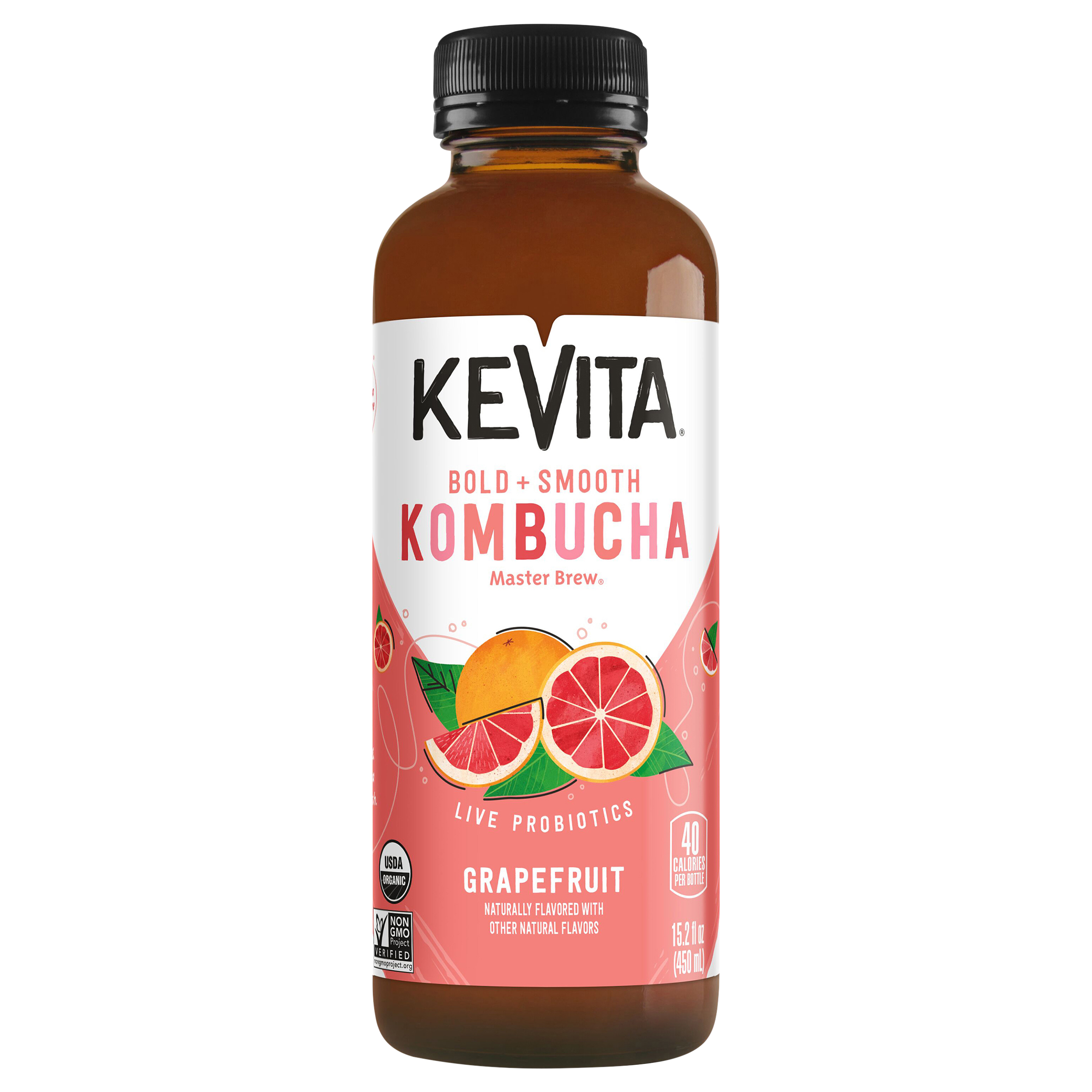 KeVita Master Brew Grapefruit Kombucha