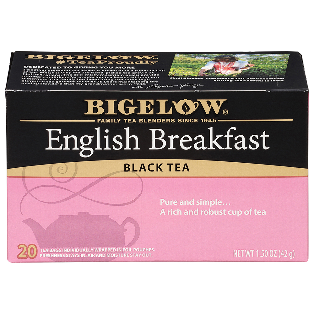 Bigelow English Breakfast, Black Tea, Tea Bags,
