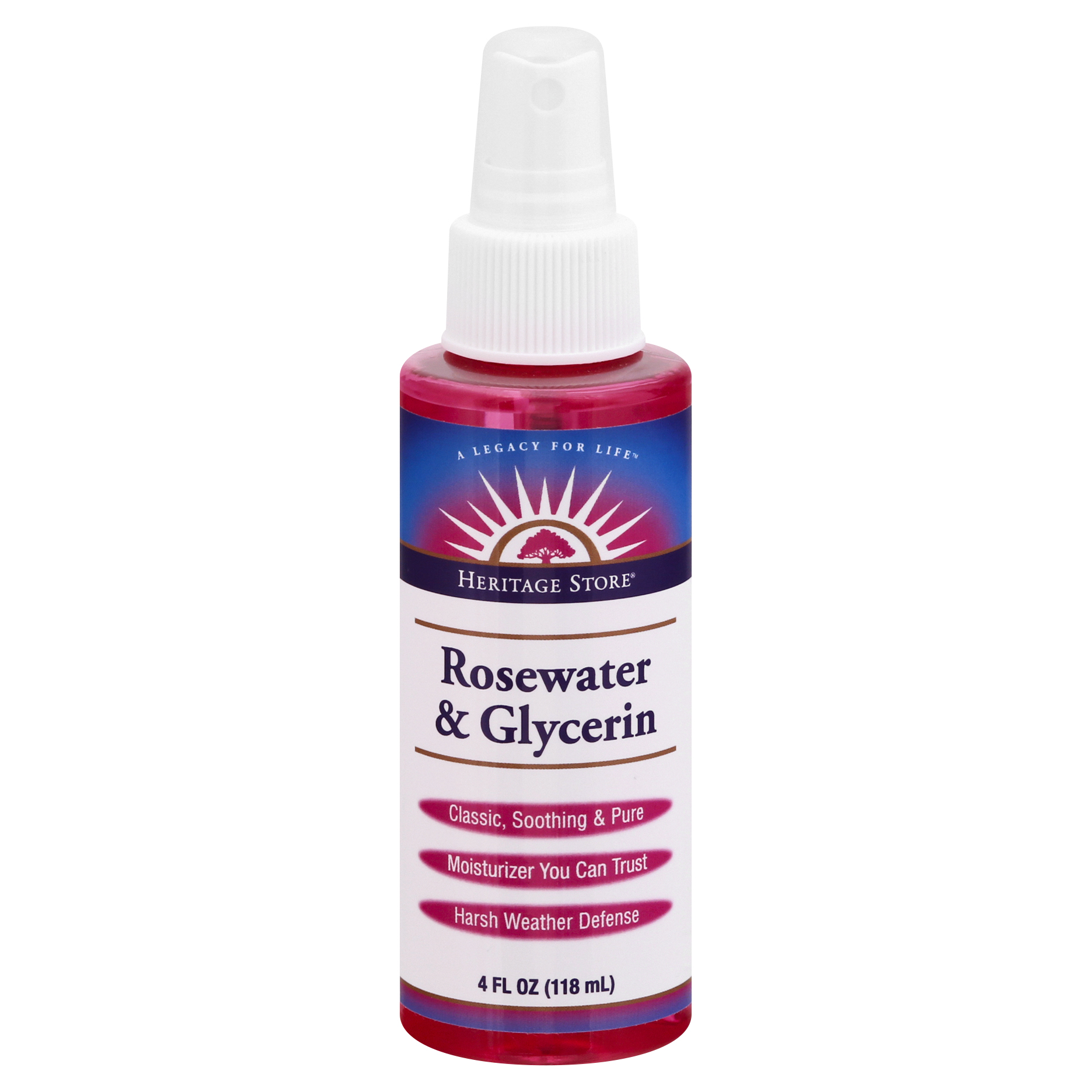 Heritage Store Rosewater & Glycerin