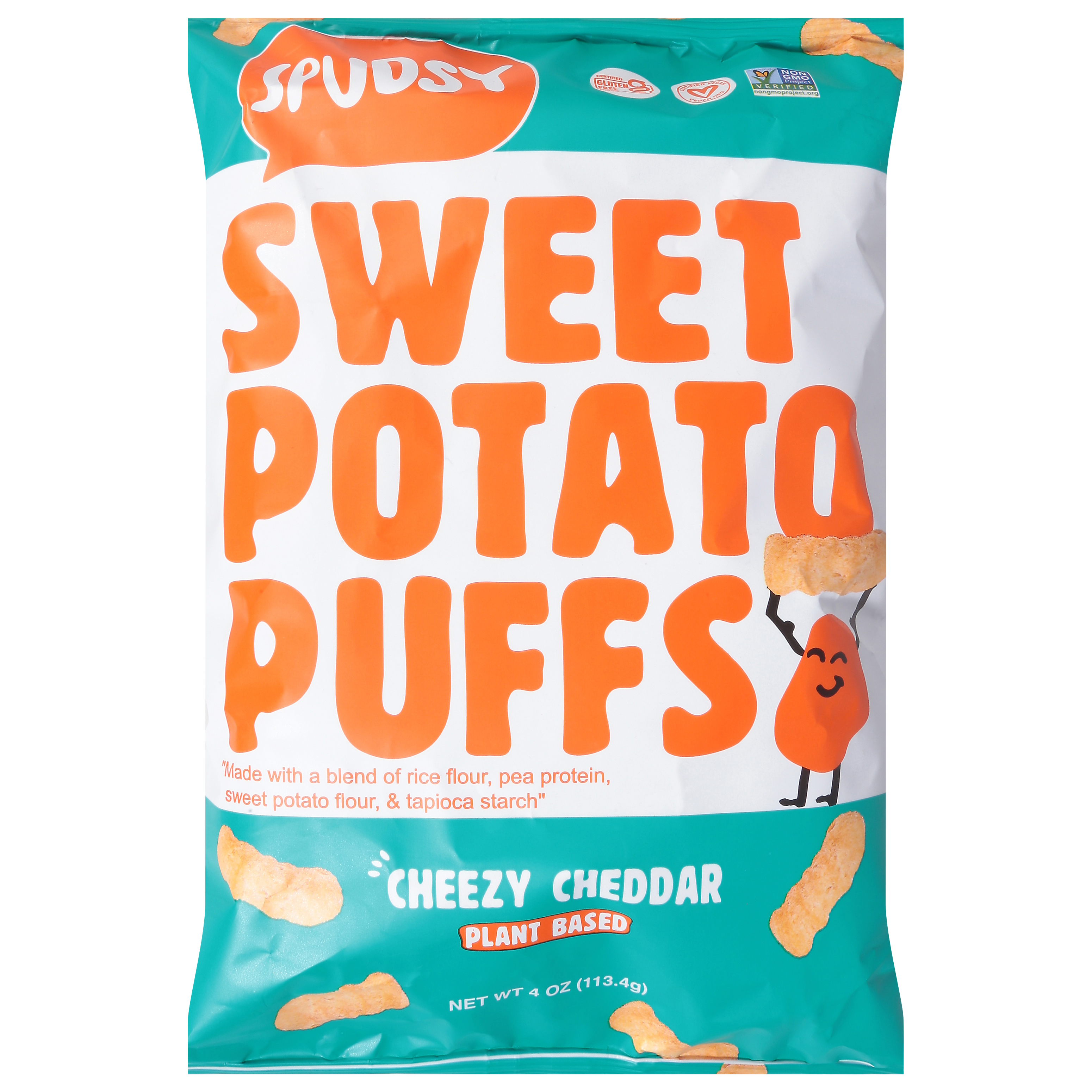 Spudsy Sweet Potato Puffs, Cheesy Cheddar