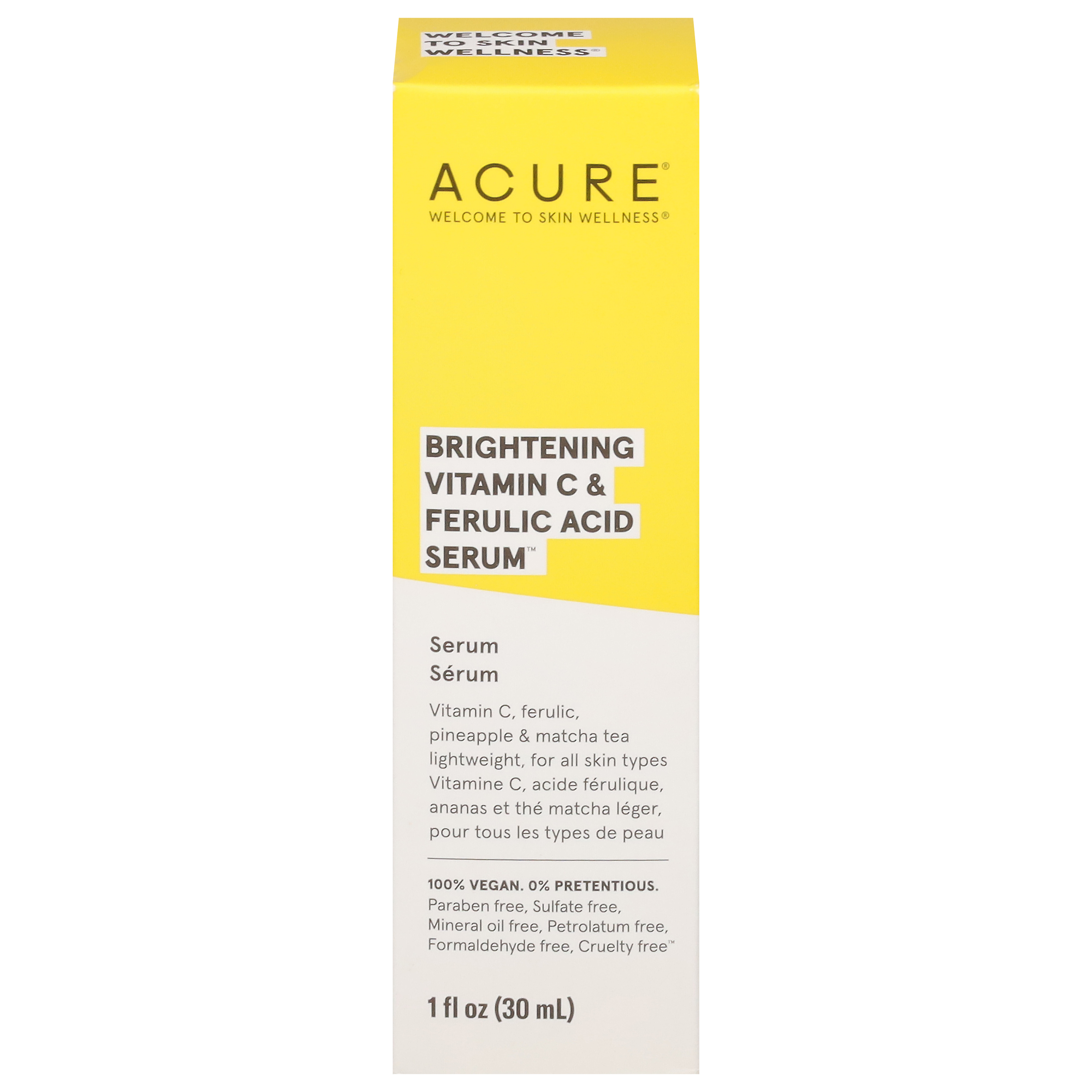 Acure Brightening Vitamin C & Ferulic Acid Serum