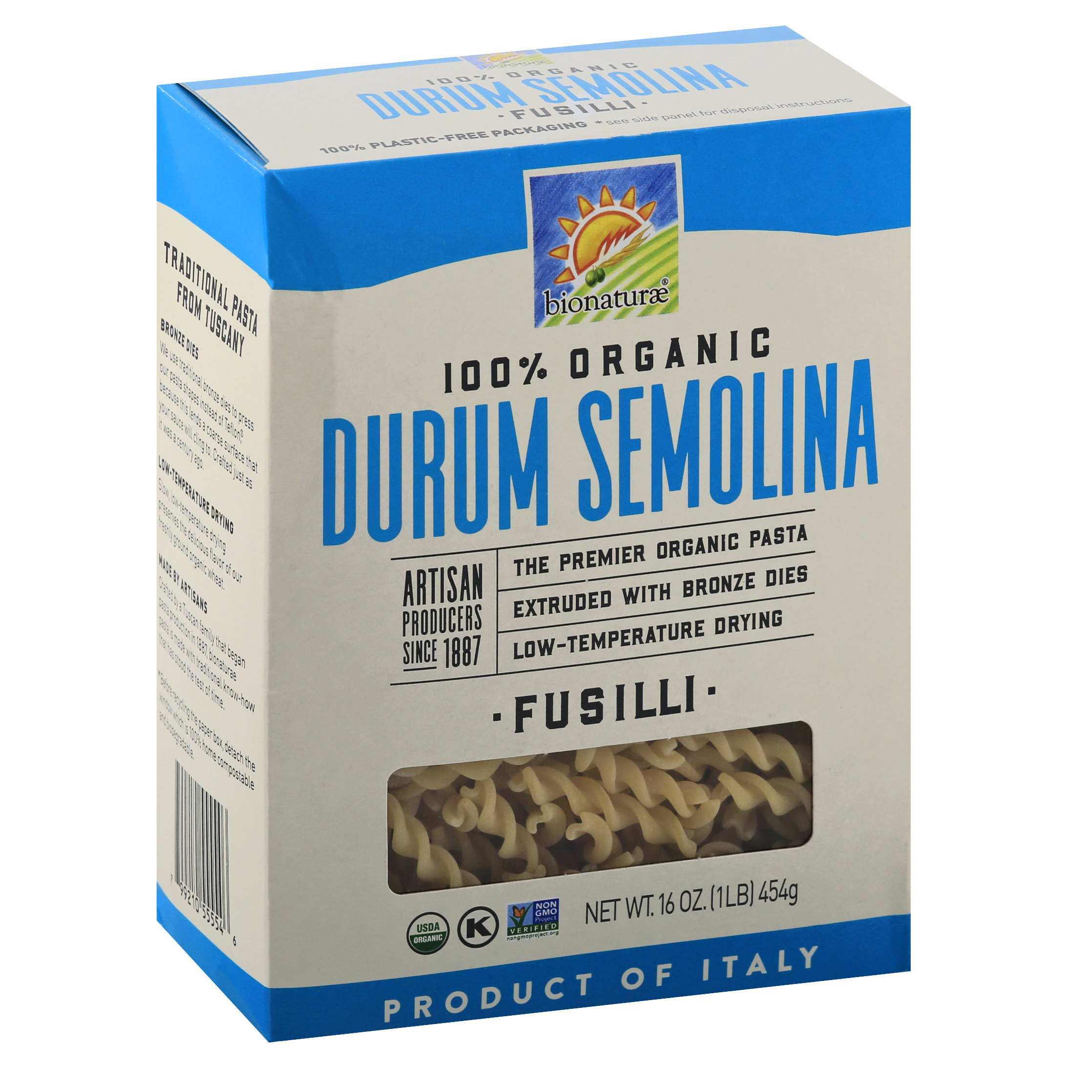bionaturae Durum Semolina Fusilli