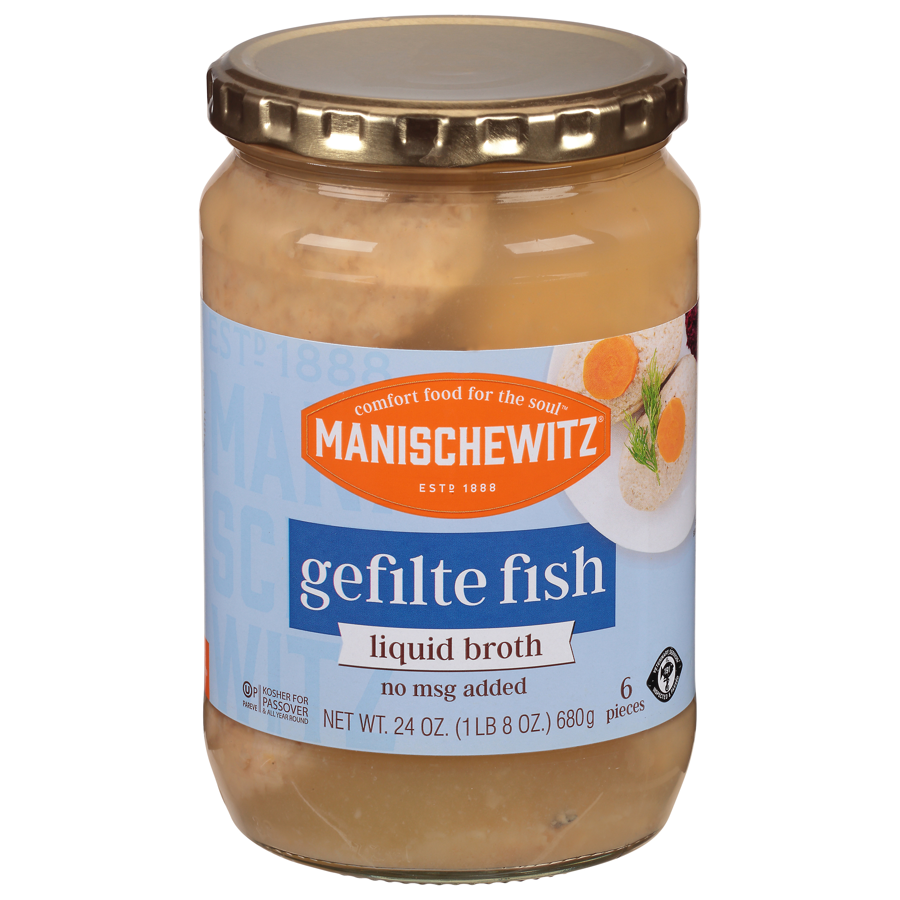 Manischewitz Liquid Broth Gefilte Fish