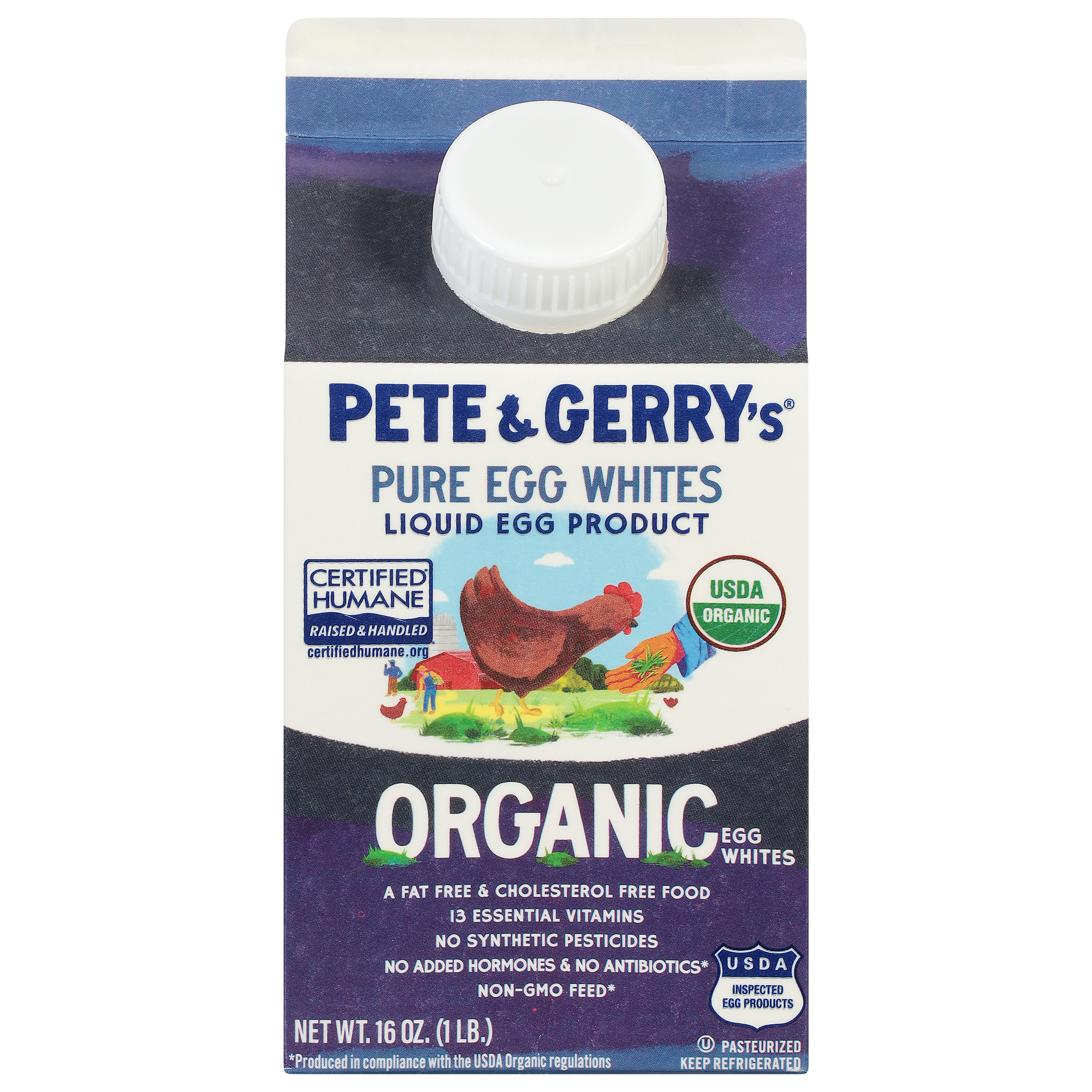Pete and Gerry's Organic Pure Egg Whites