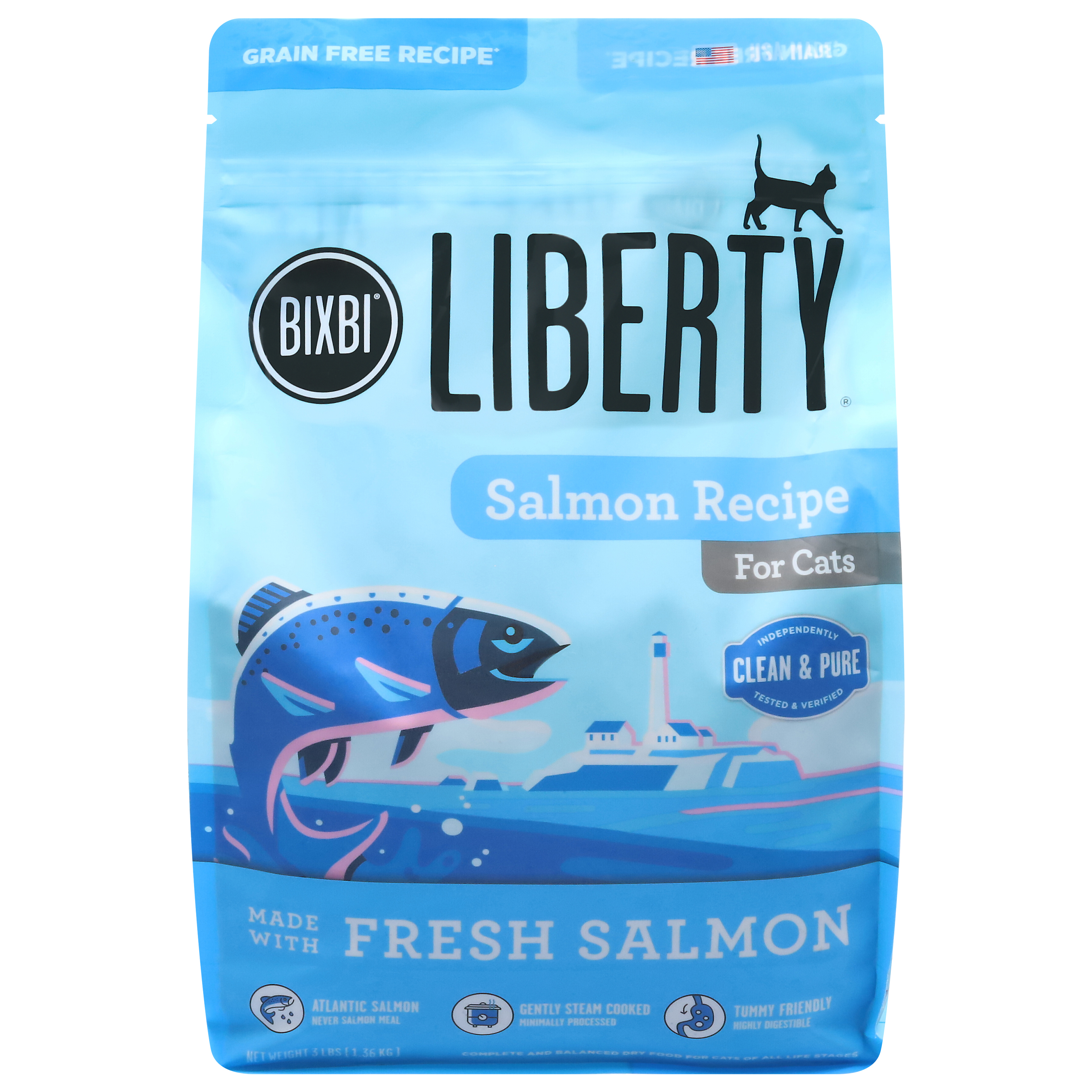 Bixbi Liberty Salmon Recipe Cat Food