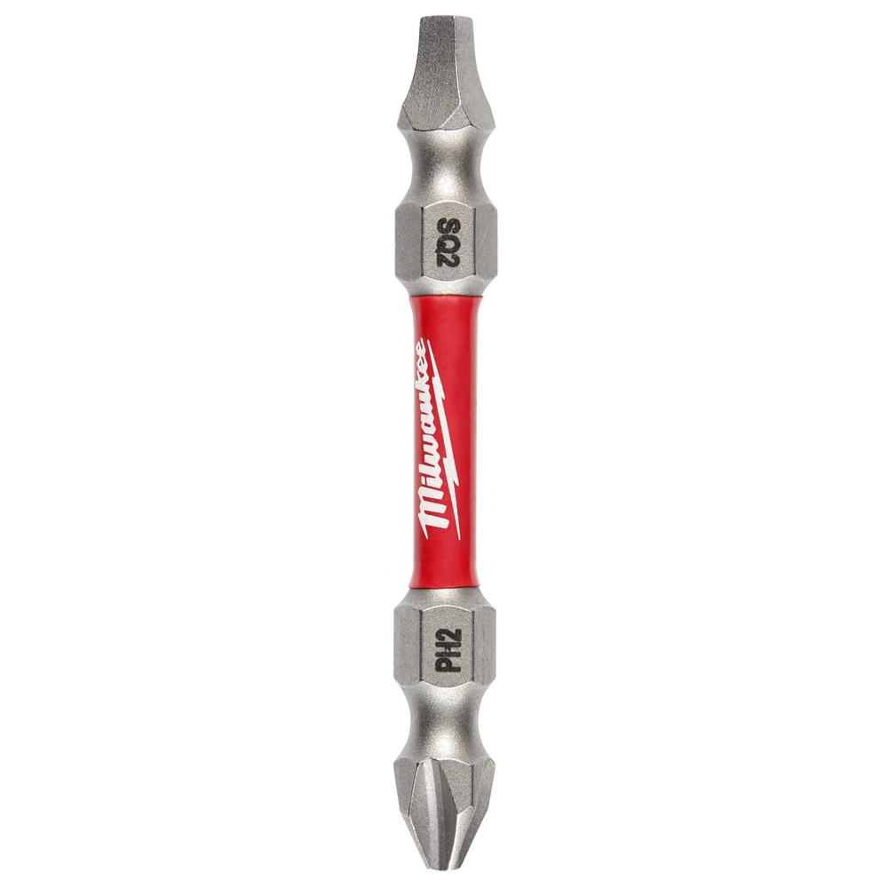SHOCKWAVE Impact Phillips #2 / Square #2 Double Ended Bit