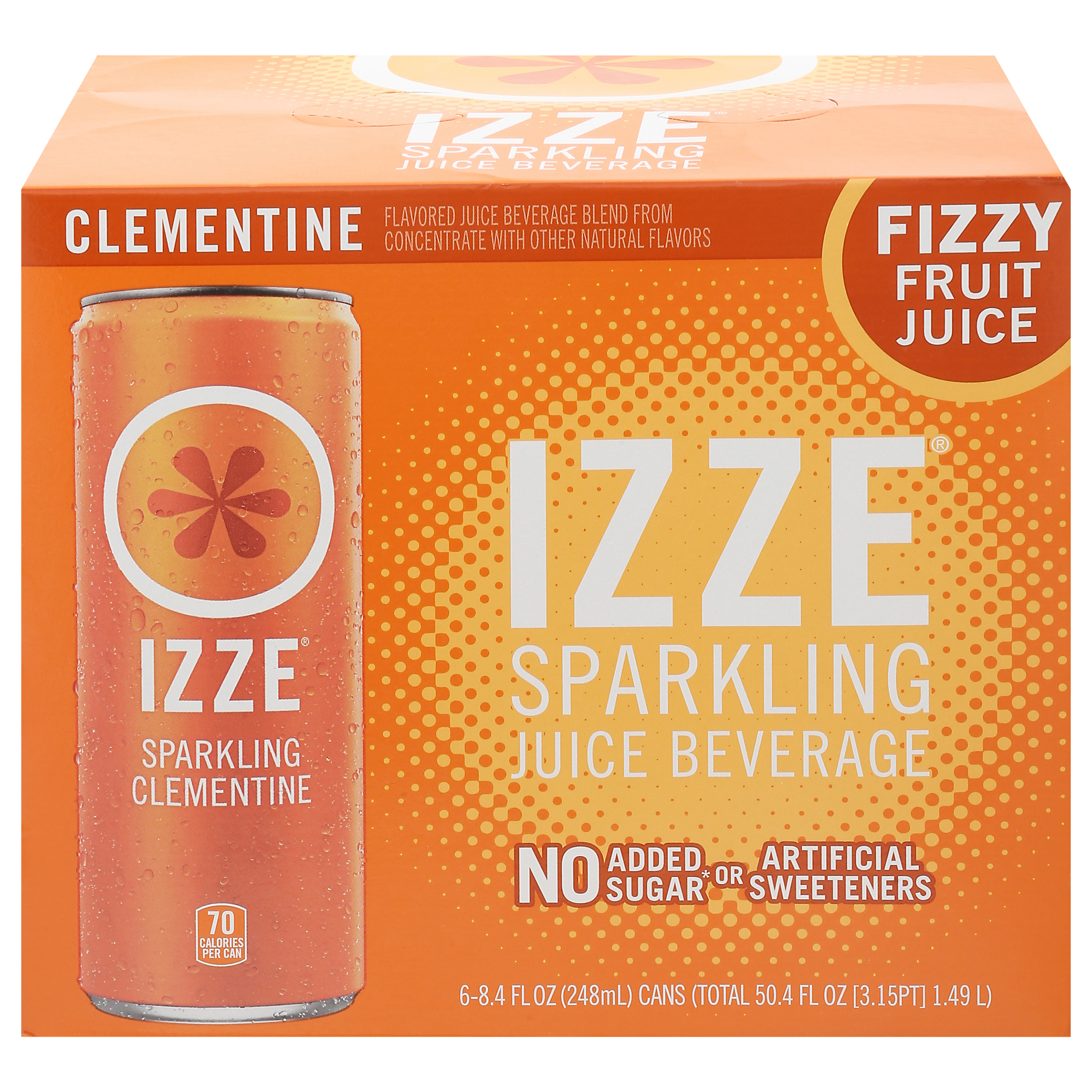 Izze Sparkling Clementine Juice Beverage