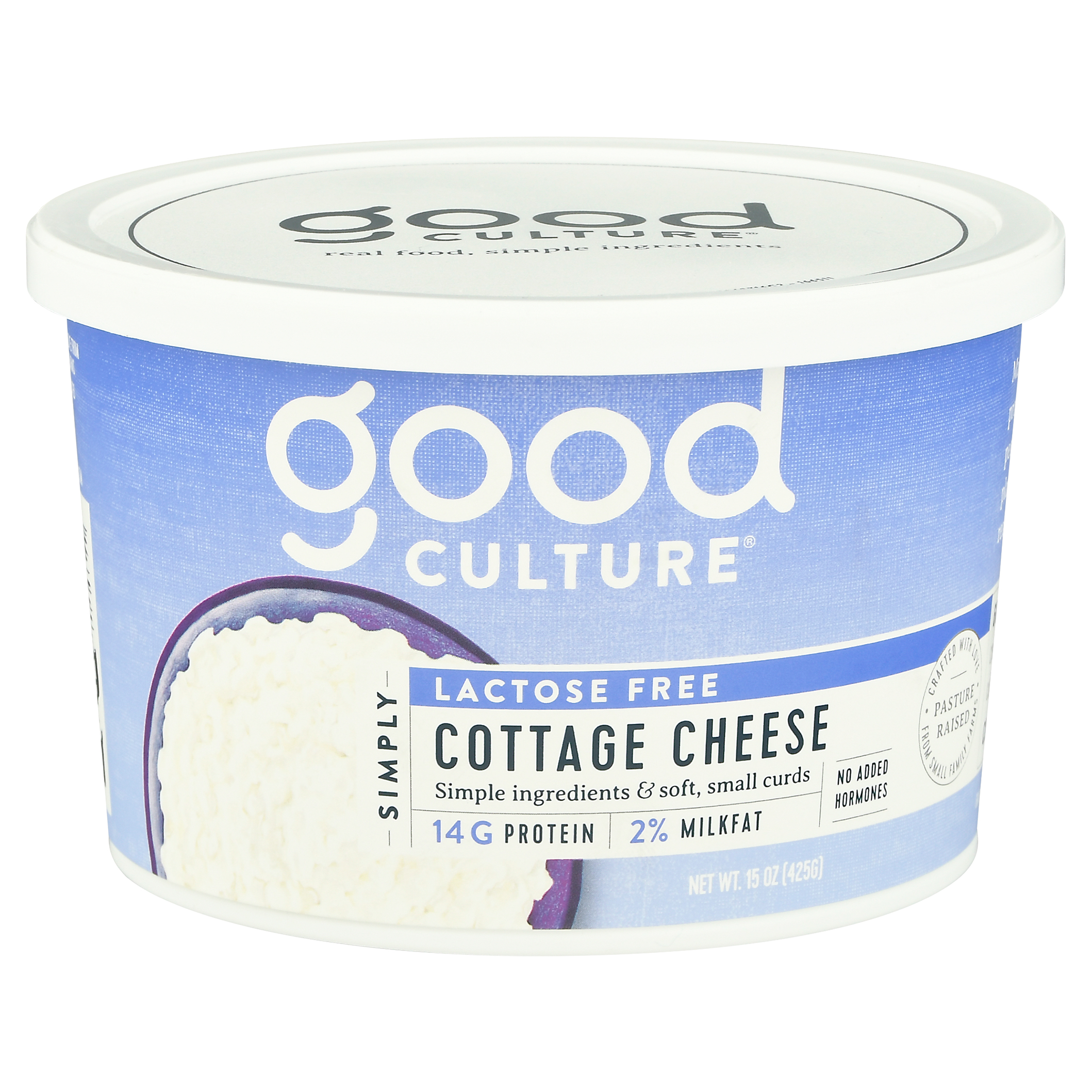 Good Culture Lactose Free Simply Cottage Cheese