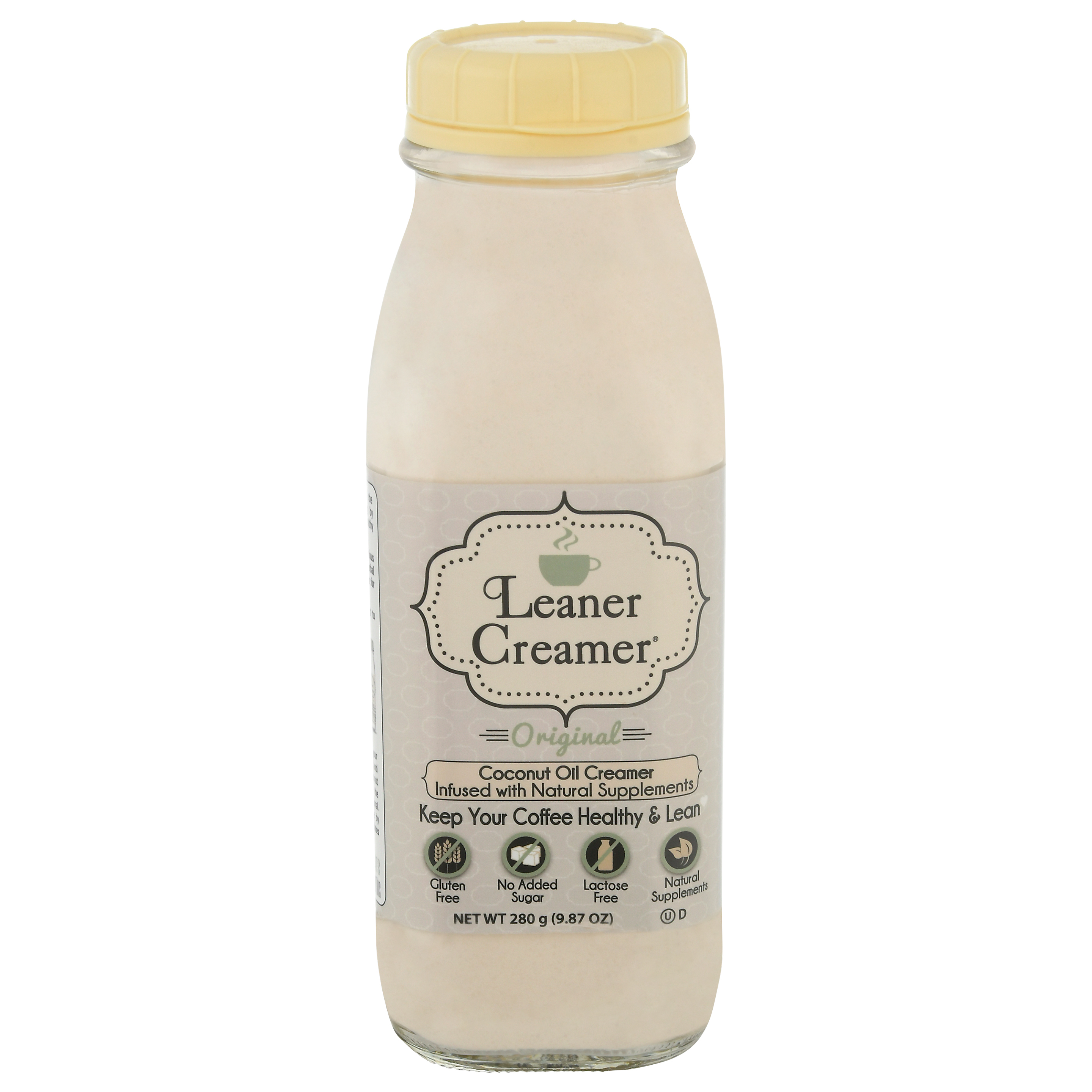 Leaner Creamer Original Coconut Oil Creamer 280 gr