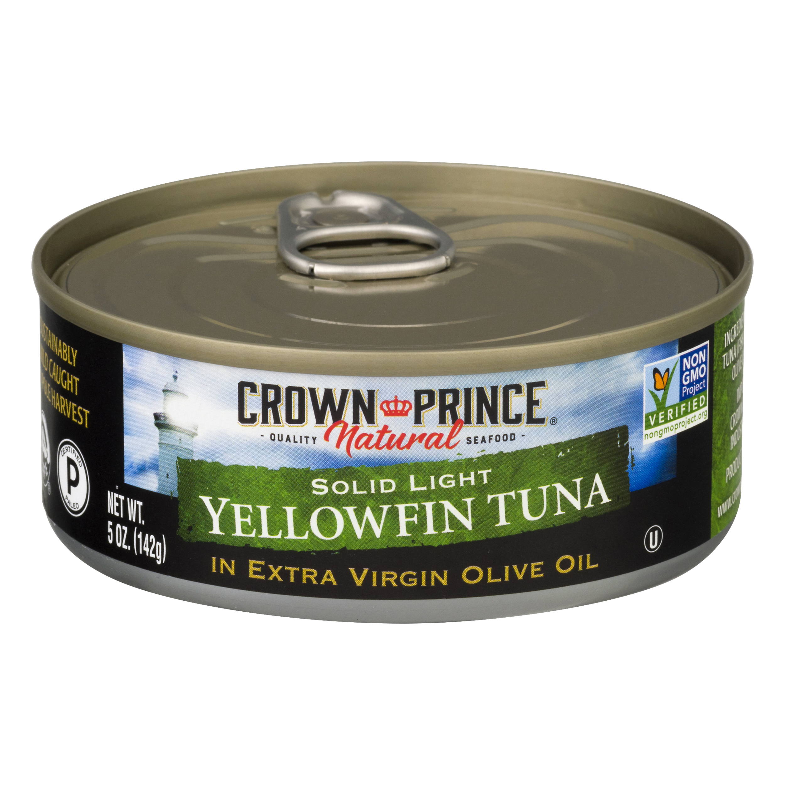 Crown Prince Solid Light in Extra Virgin Olive Oil Yellowfin Tuna