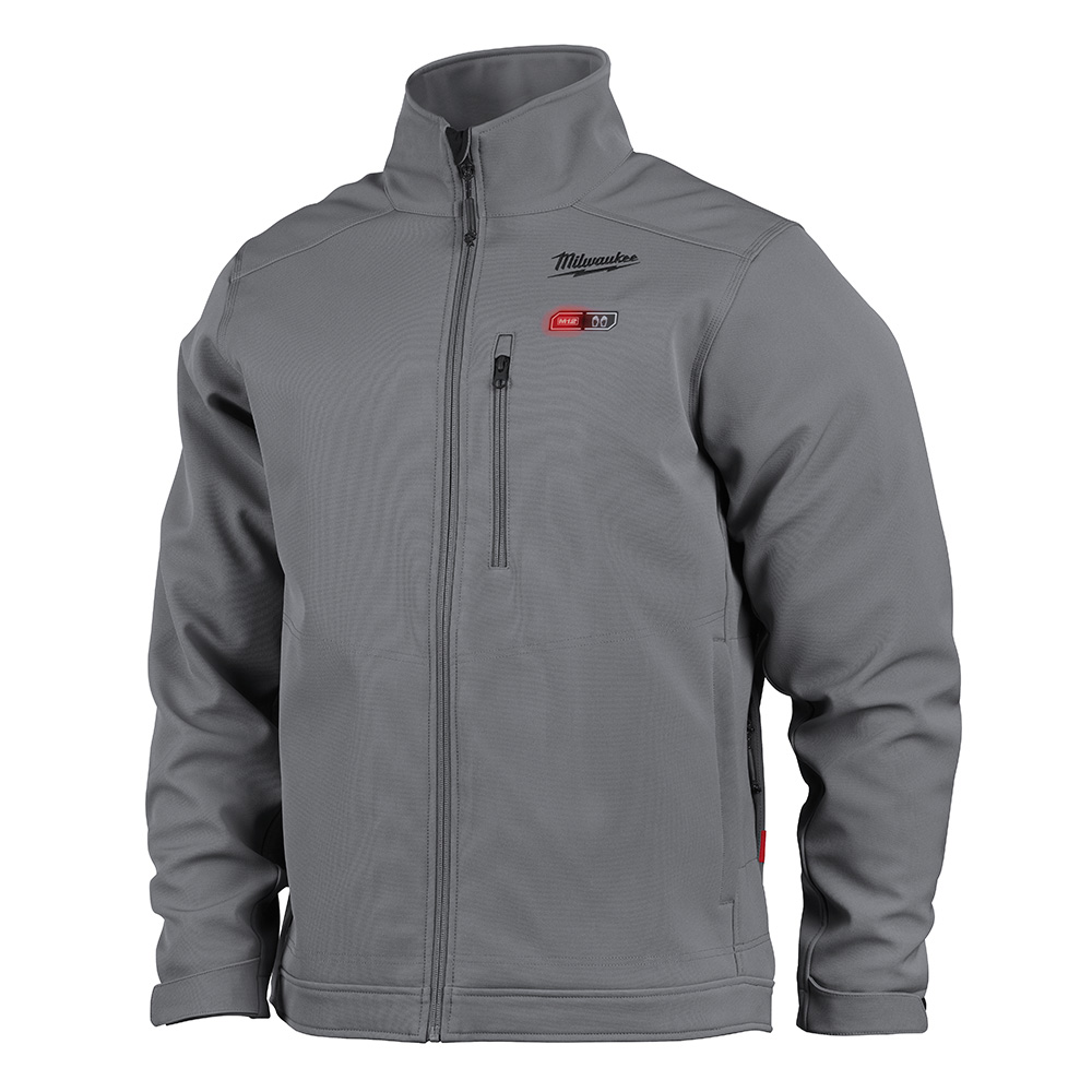 MIL 204G-212X M12 HEATED TOUGHSHELL JACKET KIT 2X GRAY