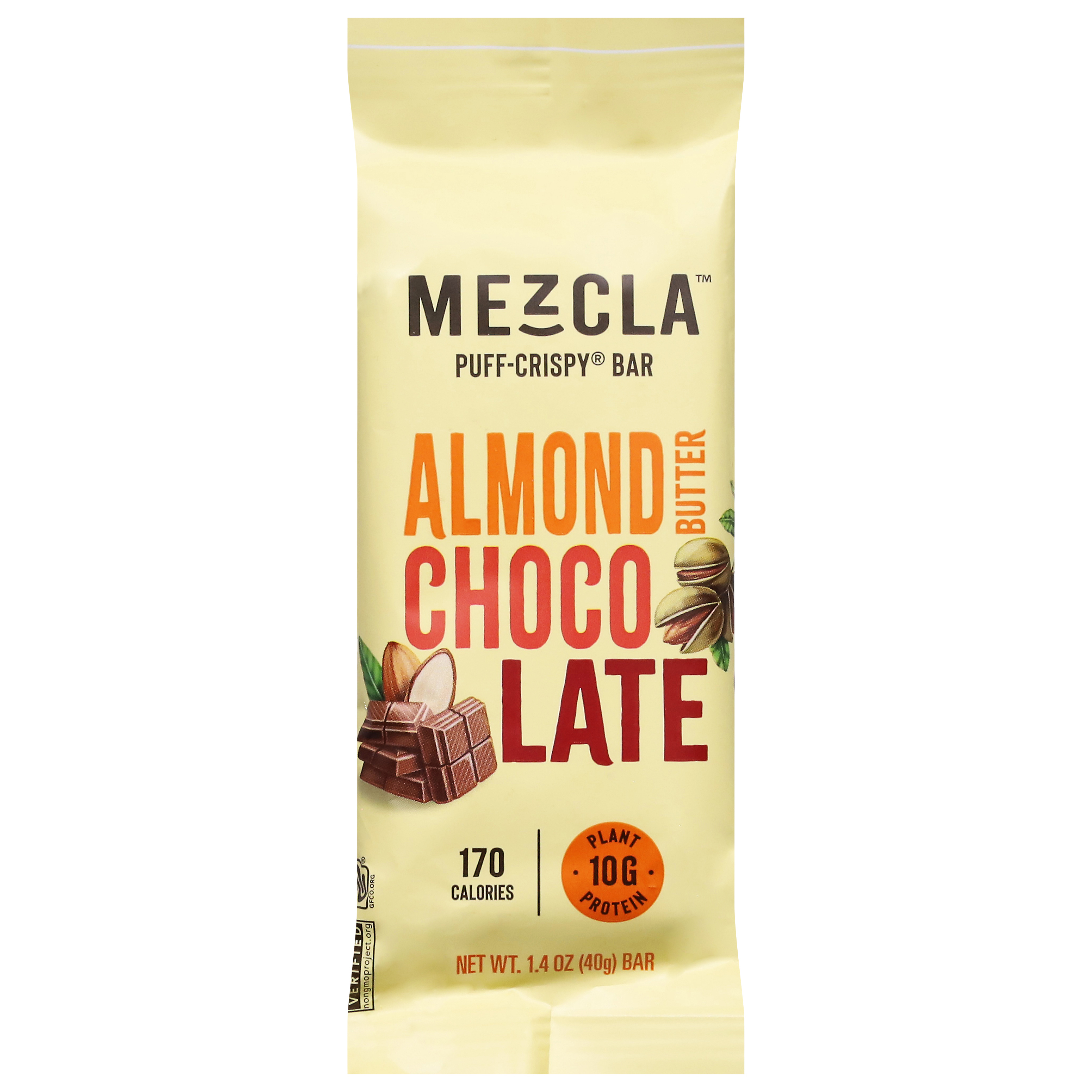 Mezcla Almond Butter Choco Late Puff-Crispy Bar