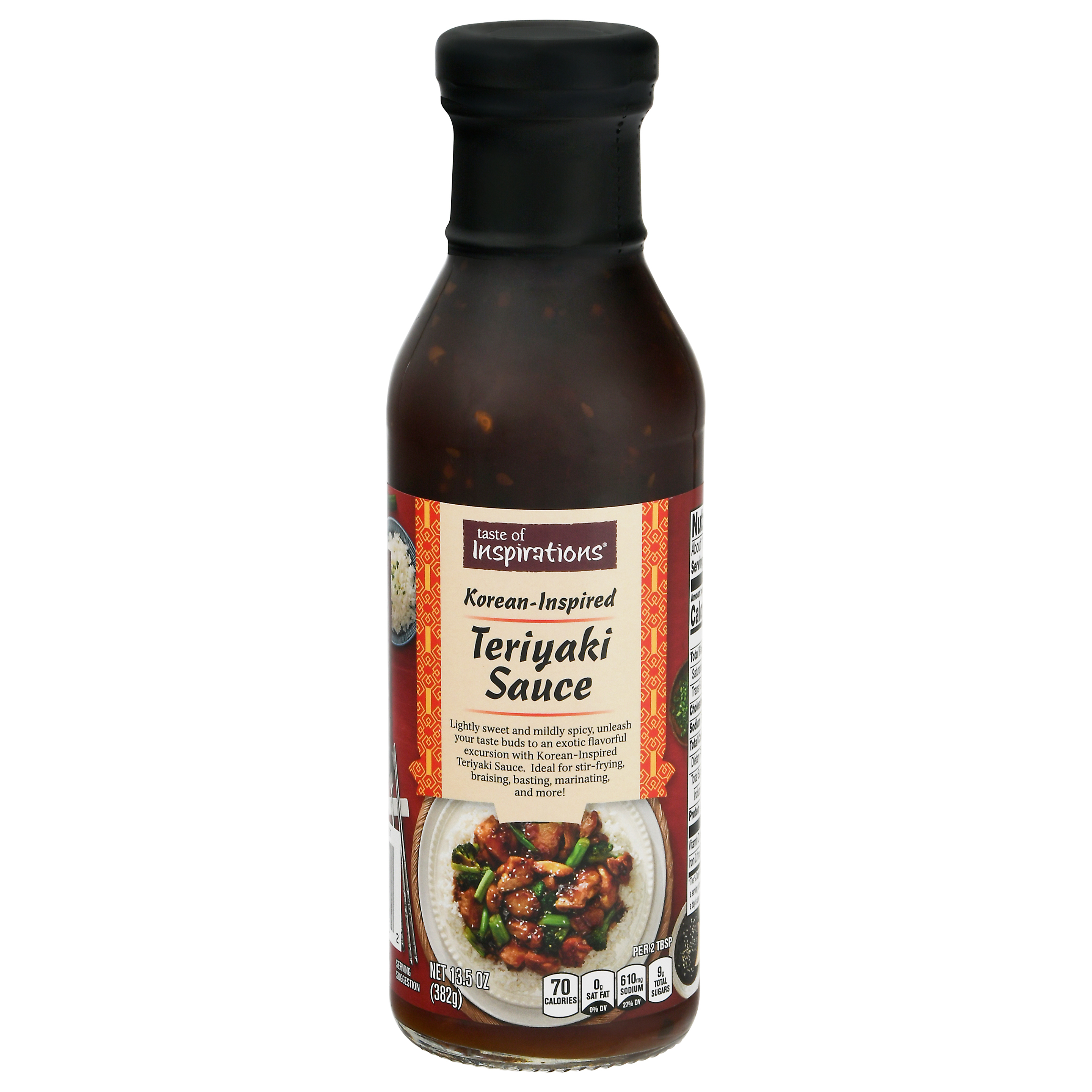 Taste of Inspirations KoreanInspired Teriyaki Sauce 13.5 oz Bottle