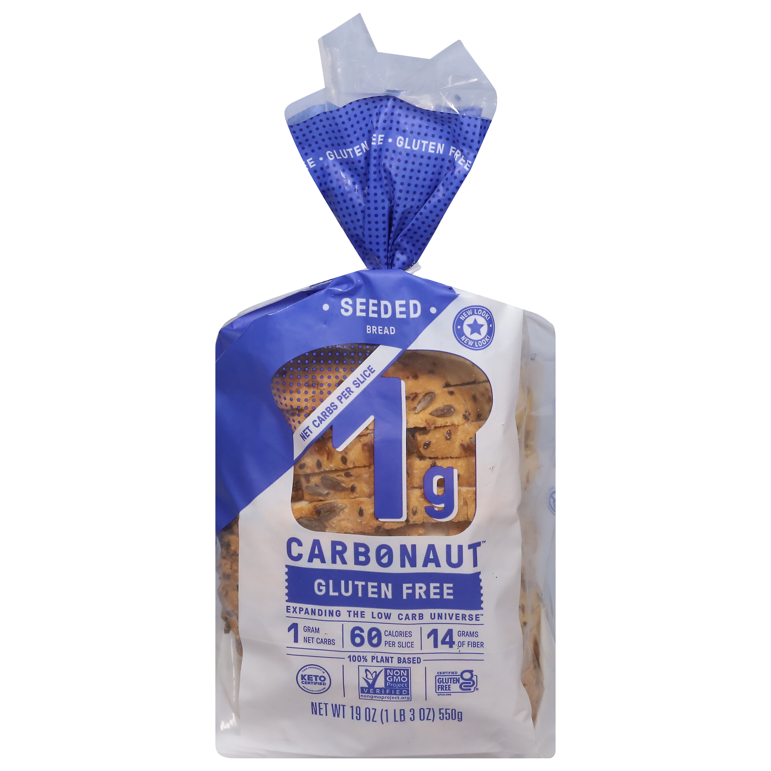 Carbonaut Seeded Gluten Free Bread