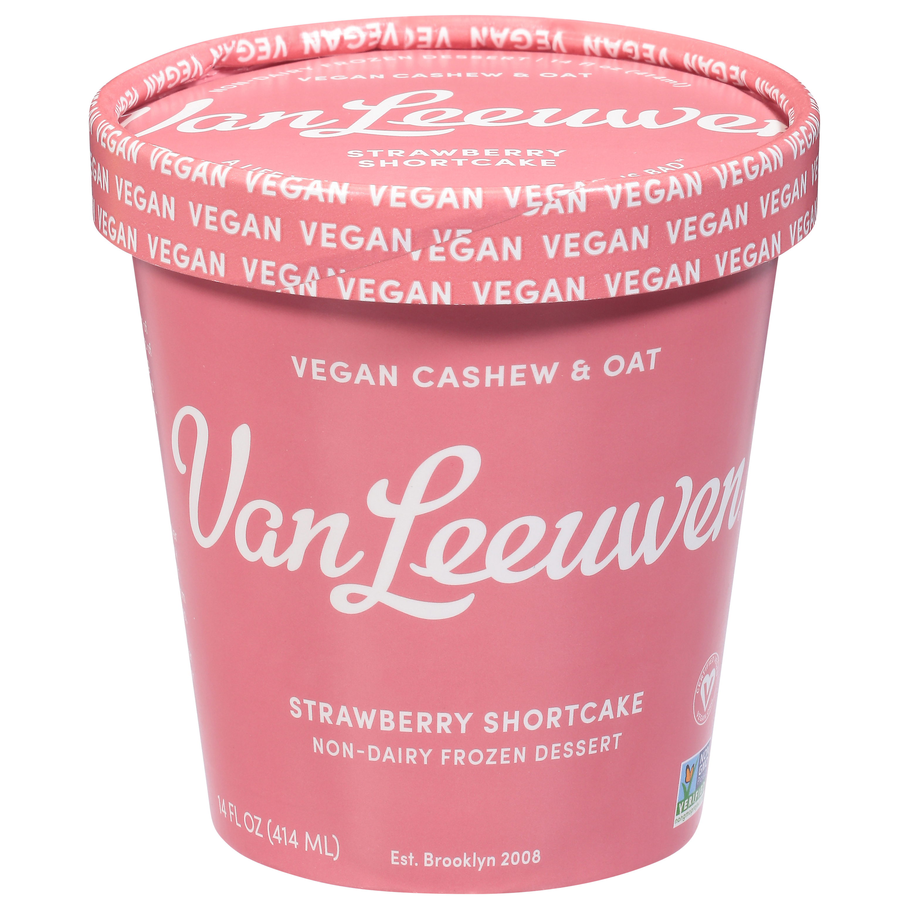 Van Leeuwen Non-Dairy Strawberry Shortcake Frozen Dessert