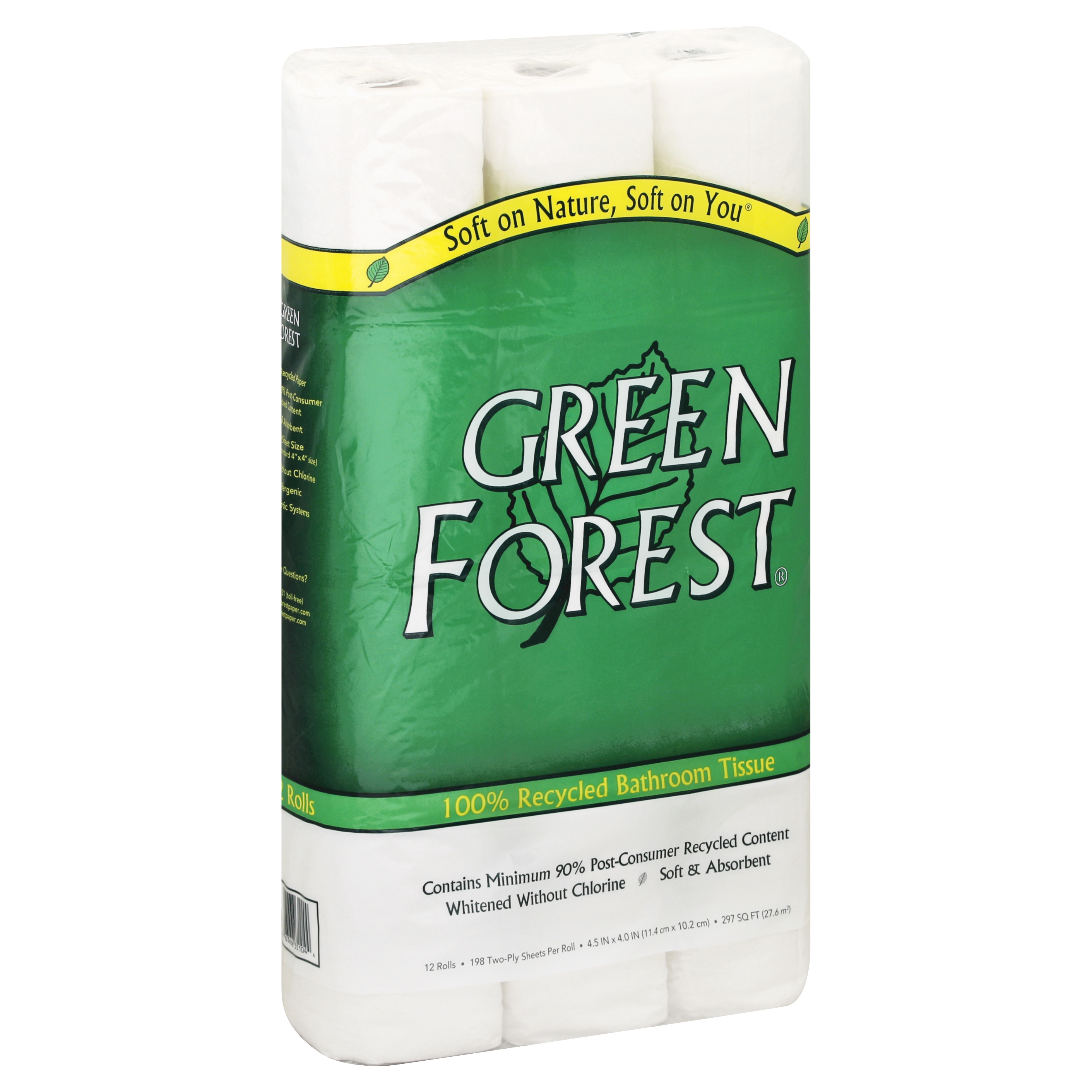 Green Forest Bathroom Tissue