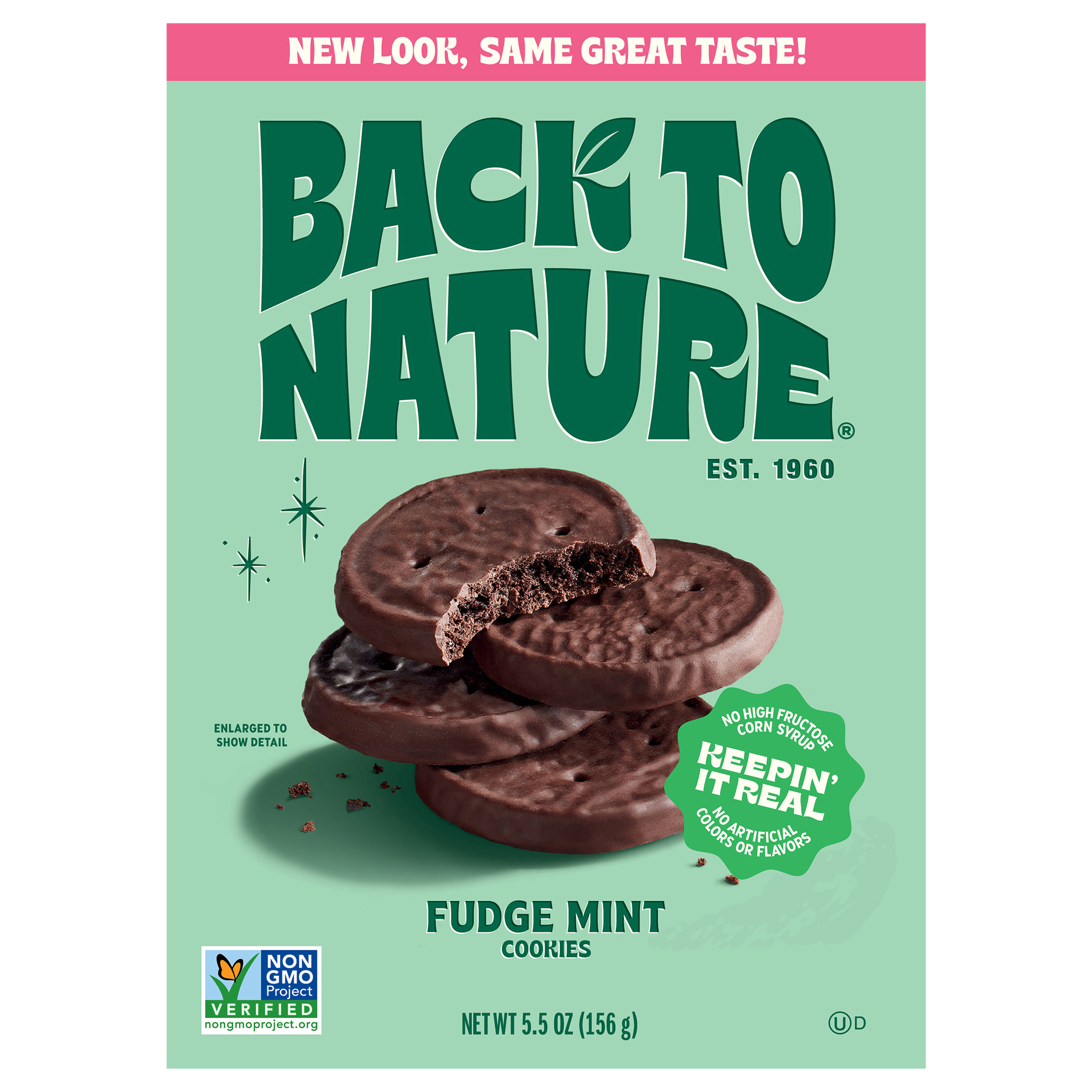 Back to Nature Fudge Mint Cookies