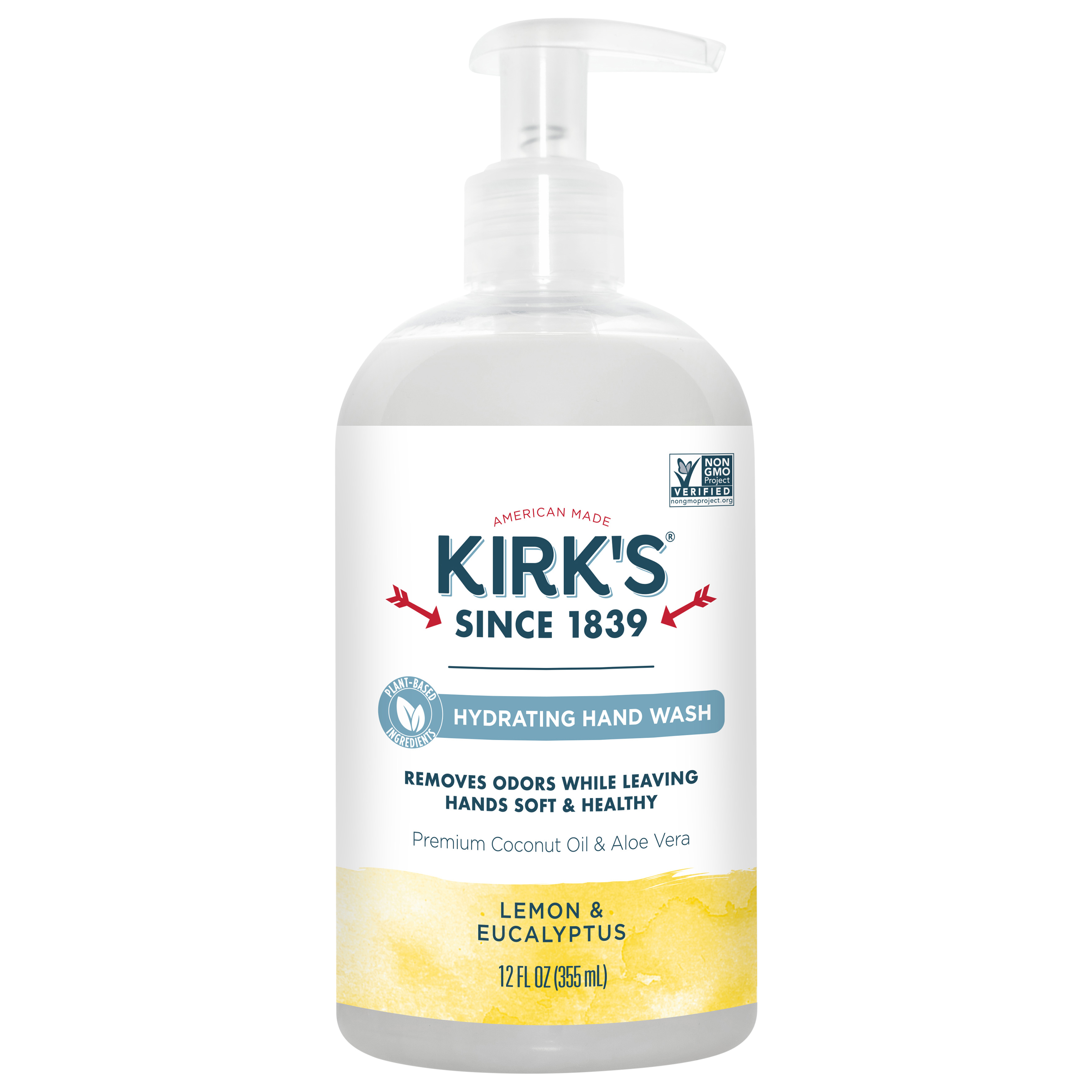 Kirk's Lemon Eucalyptus Odor Neutralizing Hand Wash