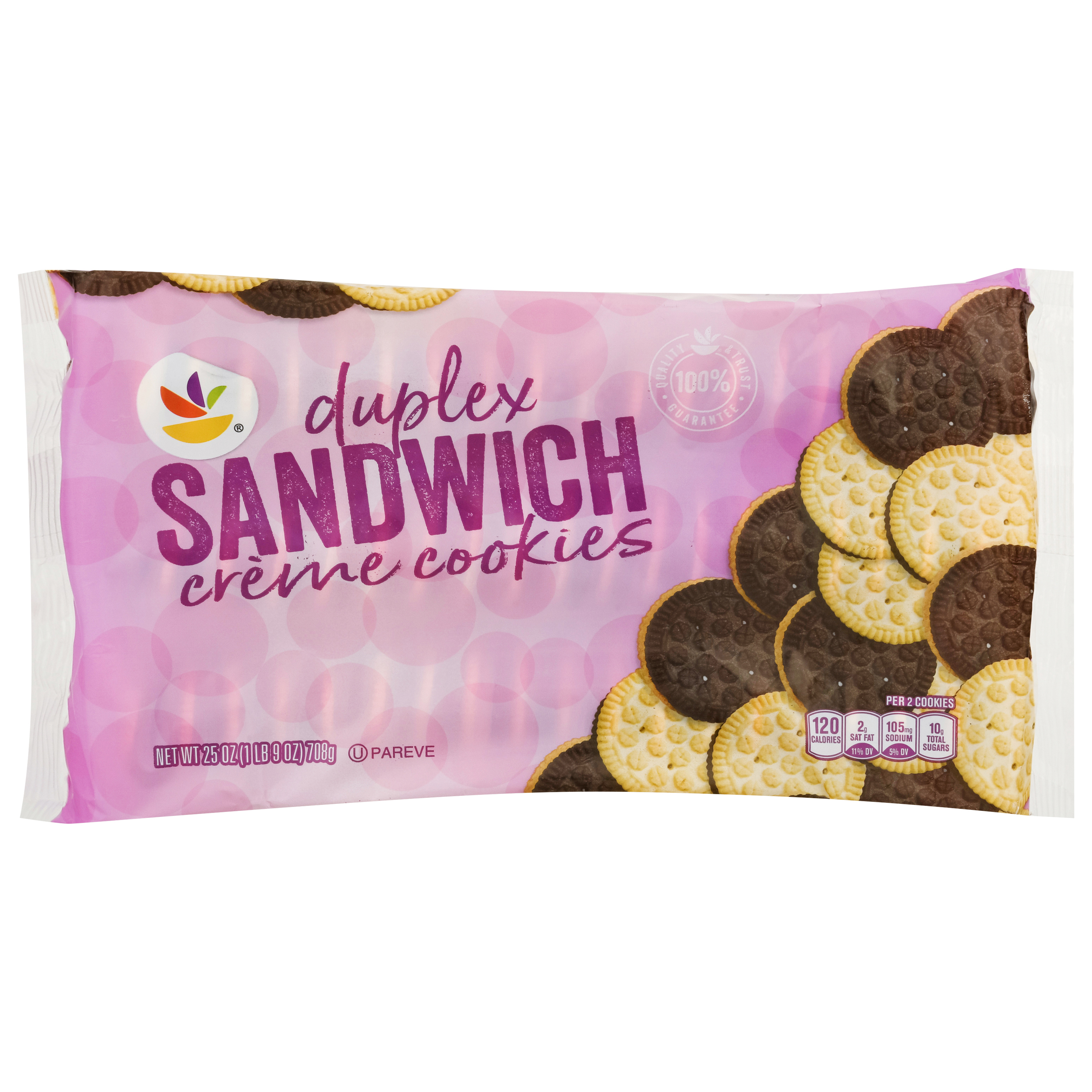 Ahold Duplex Sandwich Creme Cookies 25 oz