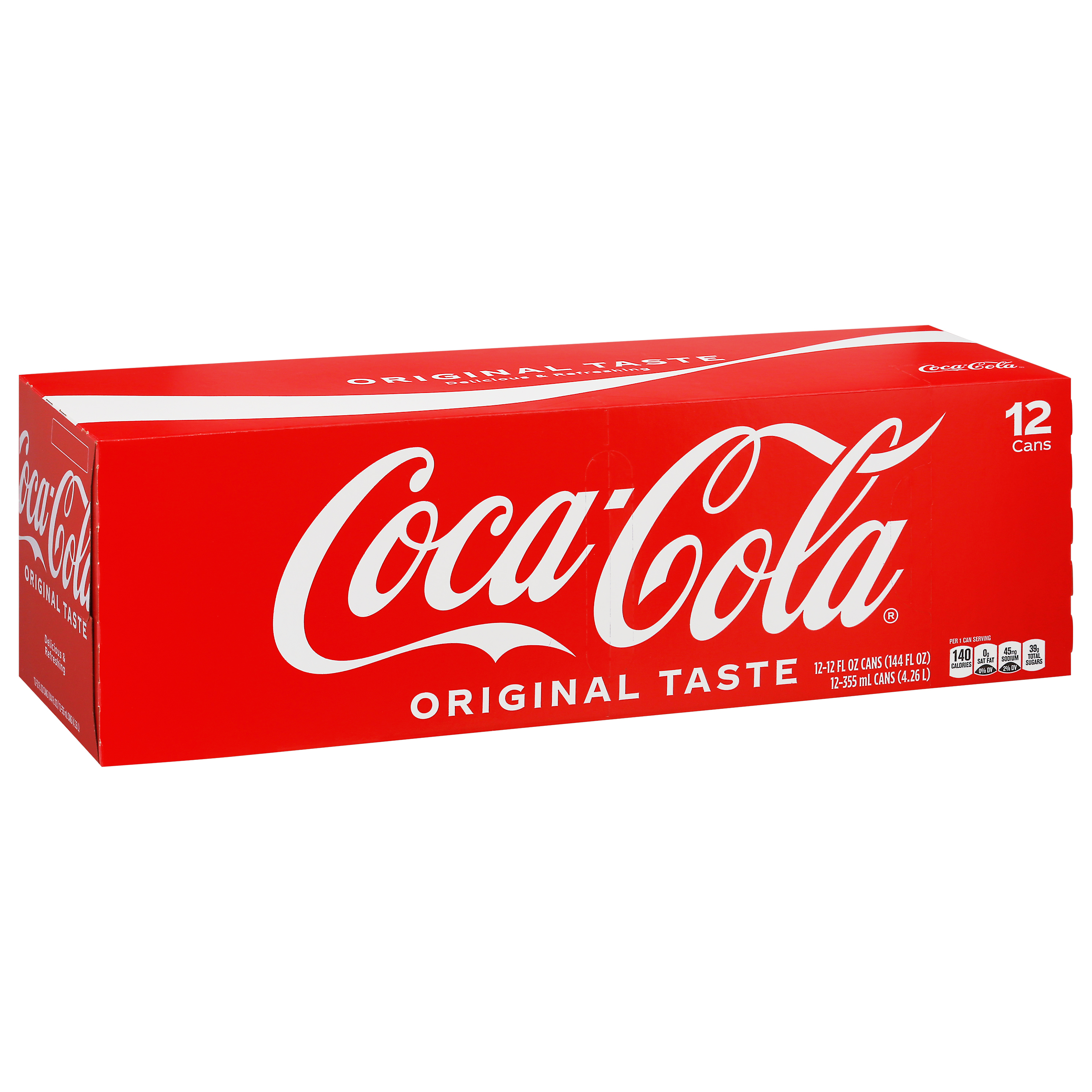 Coca-Cola Fridge Pack Original Taste 12-12 fl oz Cans