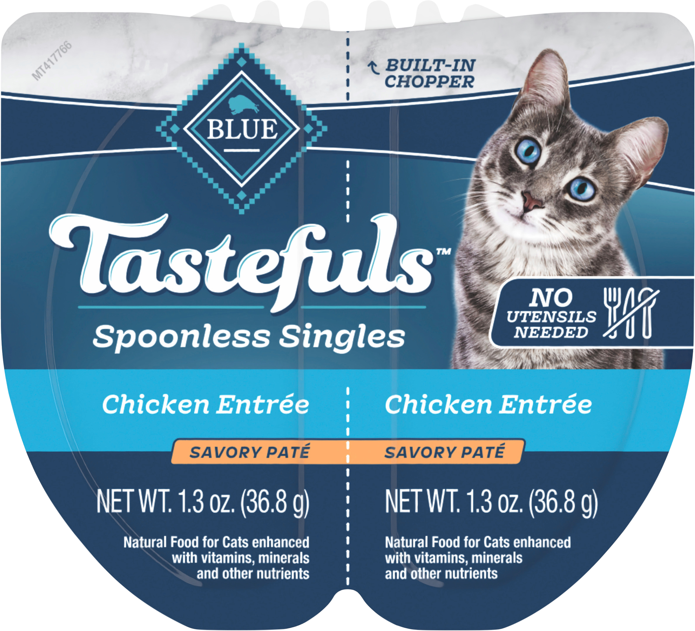 Blue Buffalo Wet Cat Food, Chicken Entrée, 2.6-oz