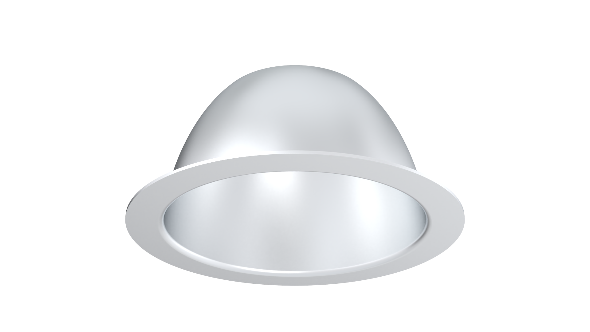 LIT LO4AR LSS TRIM LDN4 Round Open Trim,Clear, Semi-Specular *239R3N