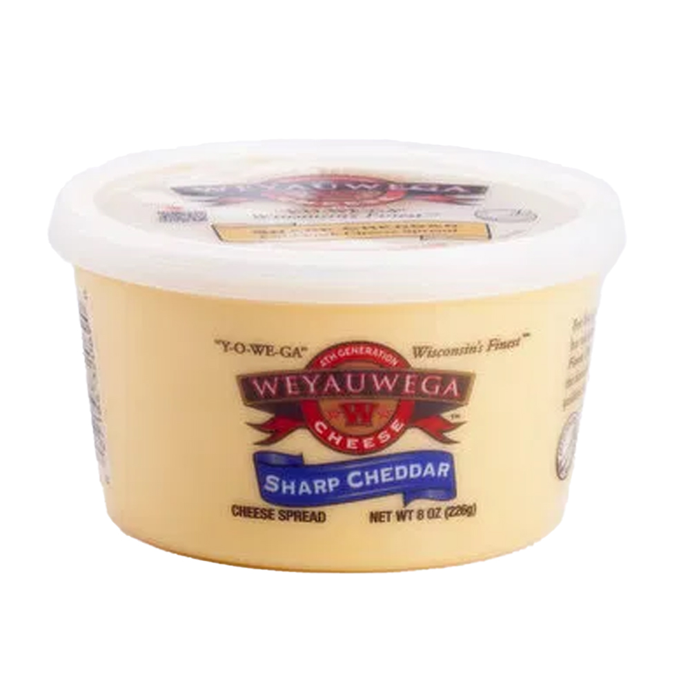 Weyauwega Cheese Spread, Sharp Cheddar