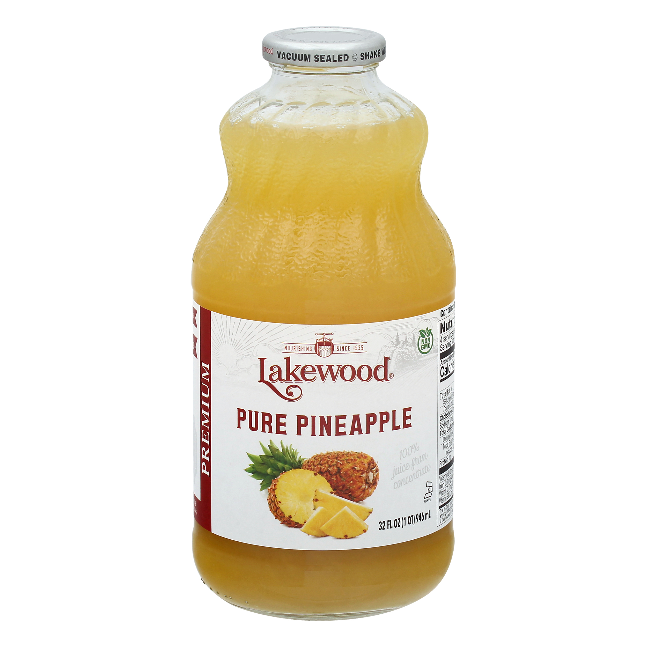 Lakewood Premium Pure Pineapple 100% Juice