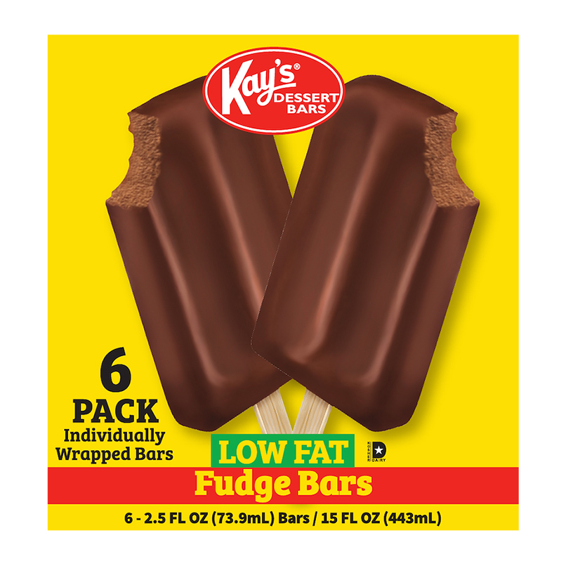 low fat fudge bars