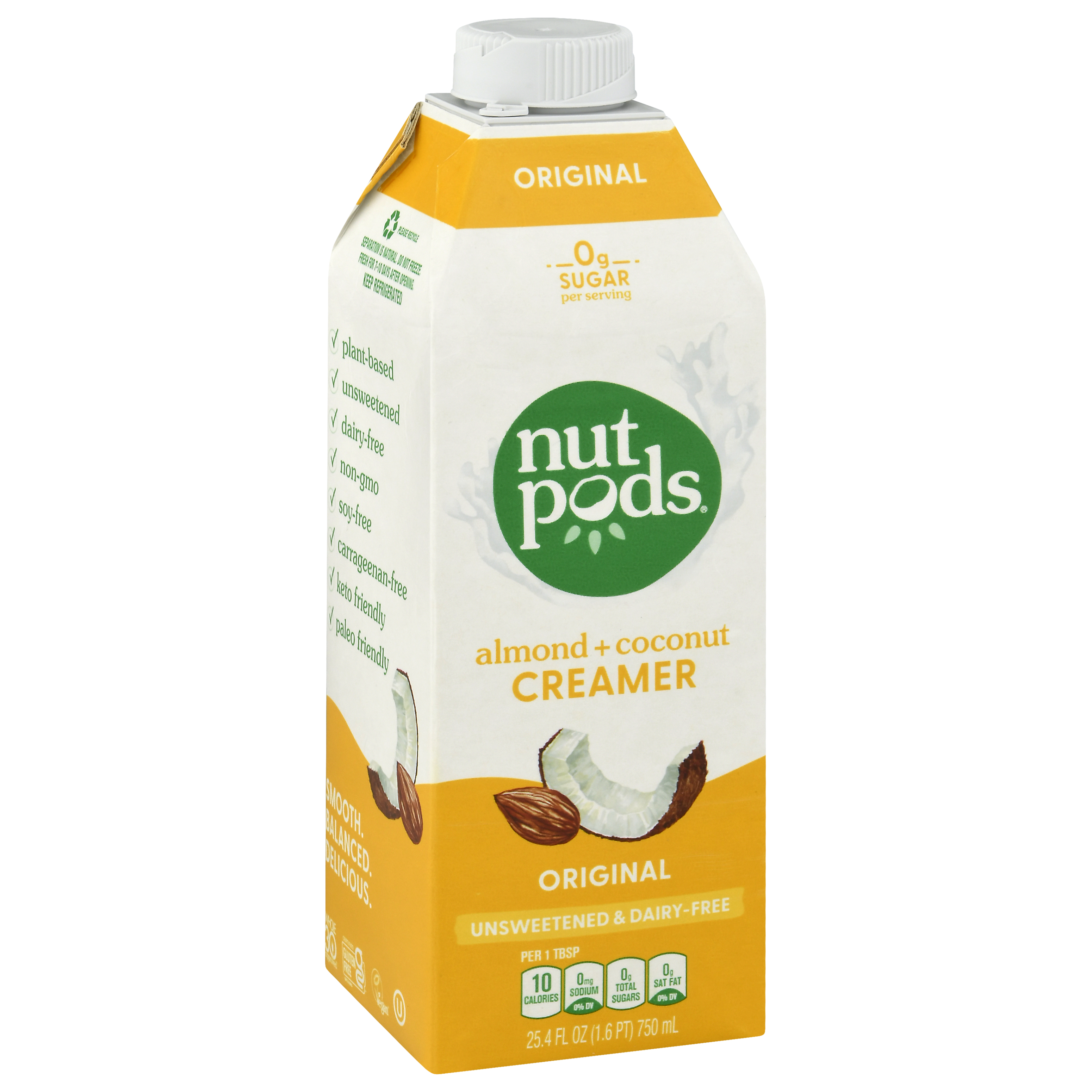 Nutpods Almond + Coconut Original Creamer