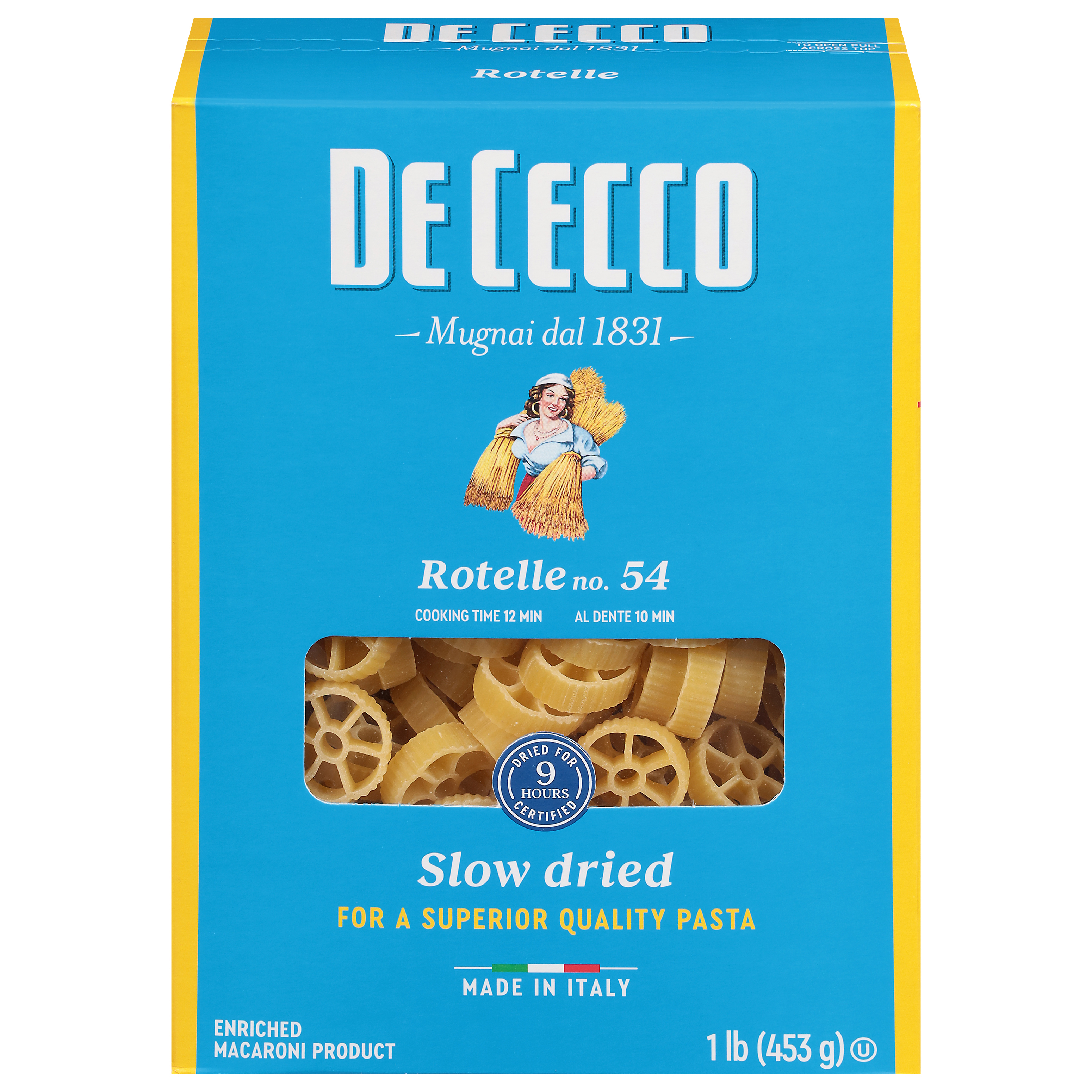 De Cecco No. 54 Rotelle