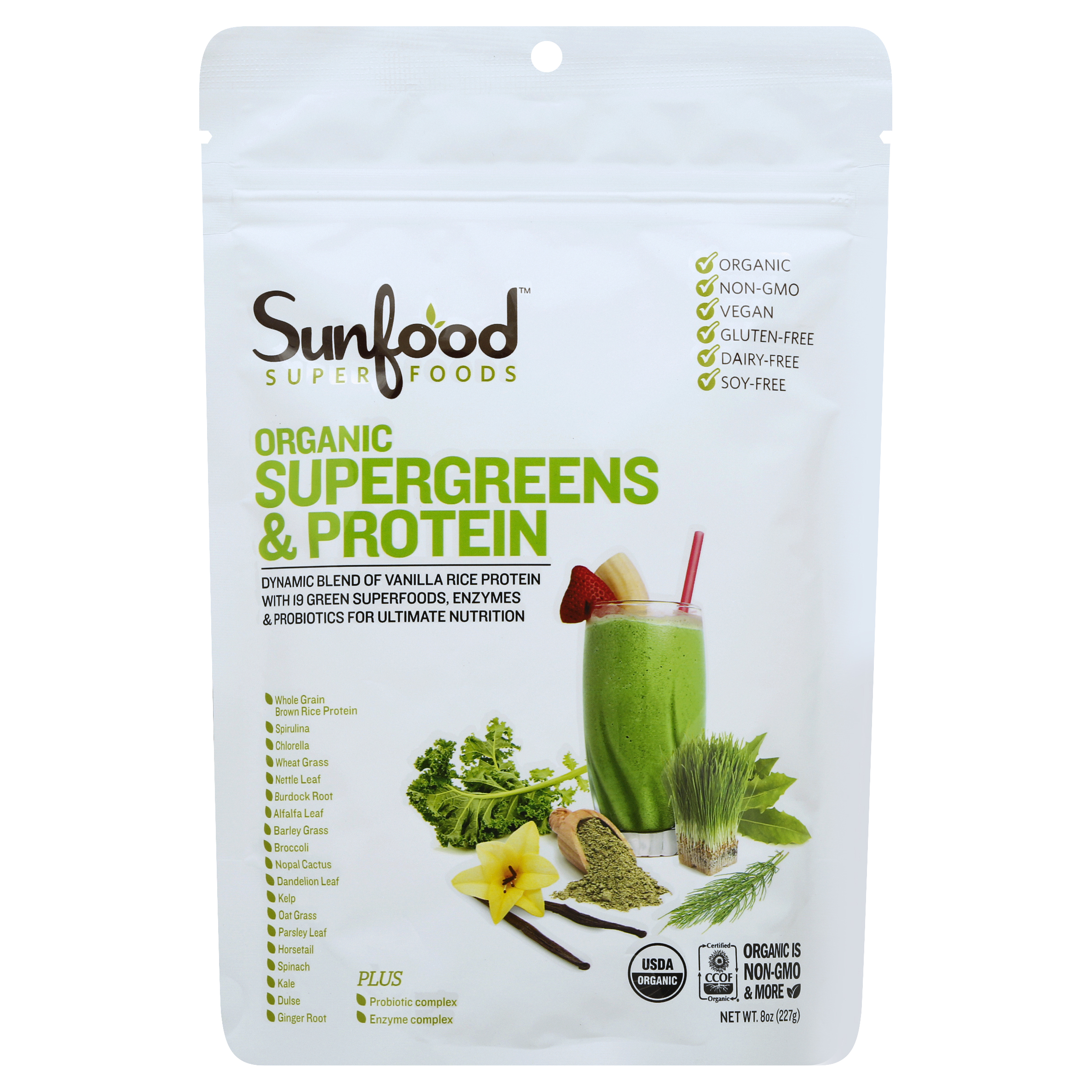 SunFood Superfoods Supergreens & Protein