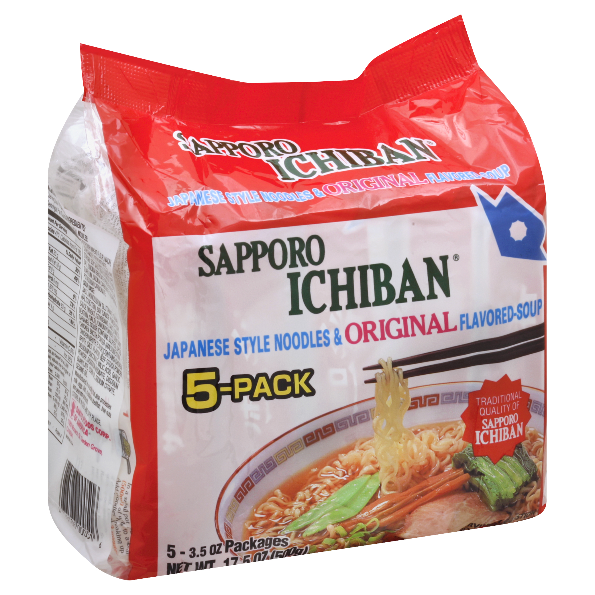 Sapporo Ichiban Noodles & Soup