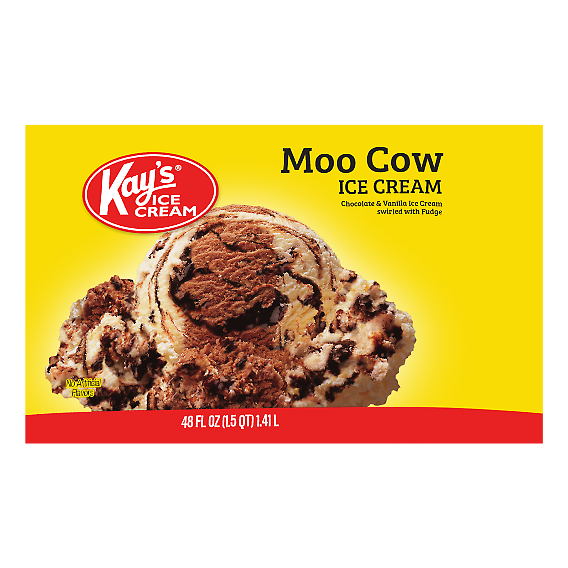 Kay's Ice Cream Moo Cow Ice Cream 48 fl oz
