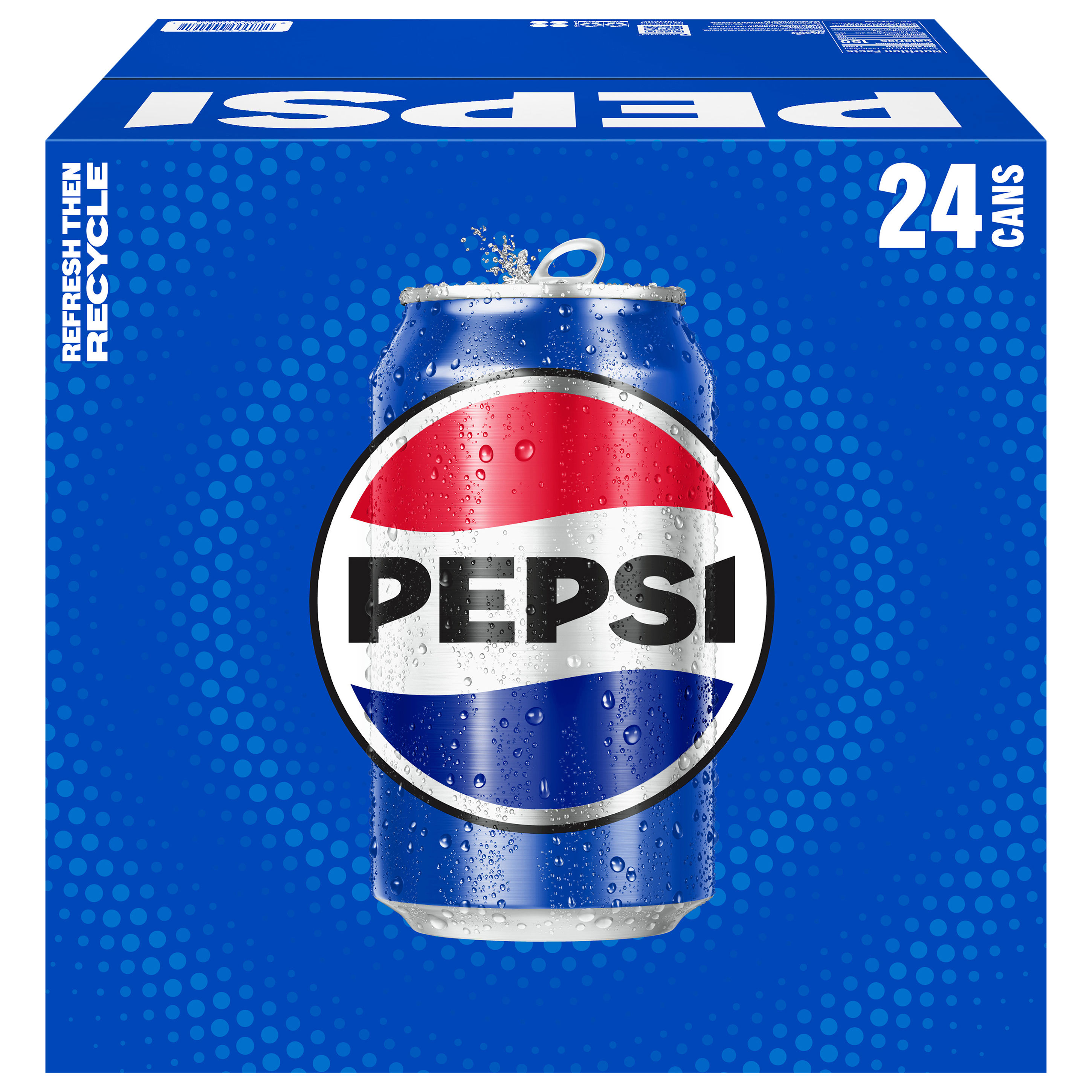 Pepsi Soda Cola 12 Fl Oz 24 Count
